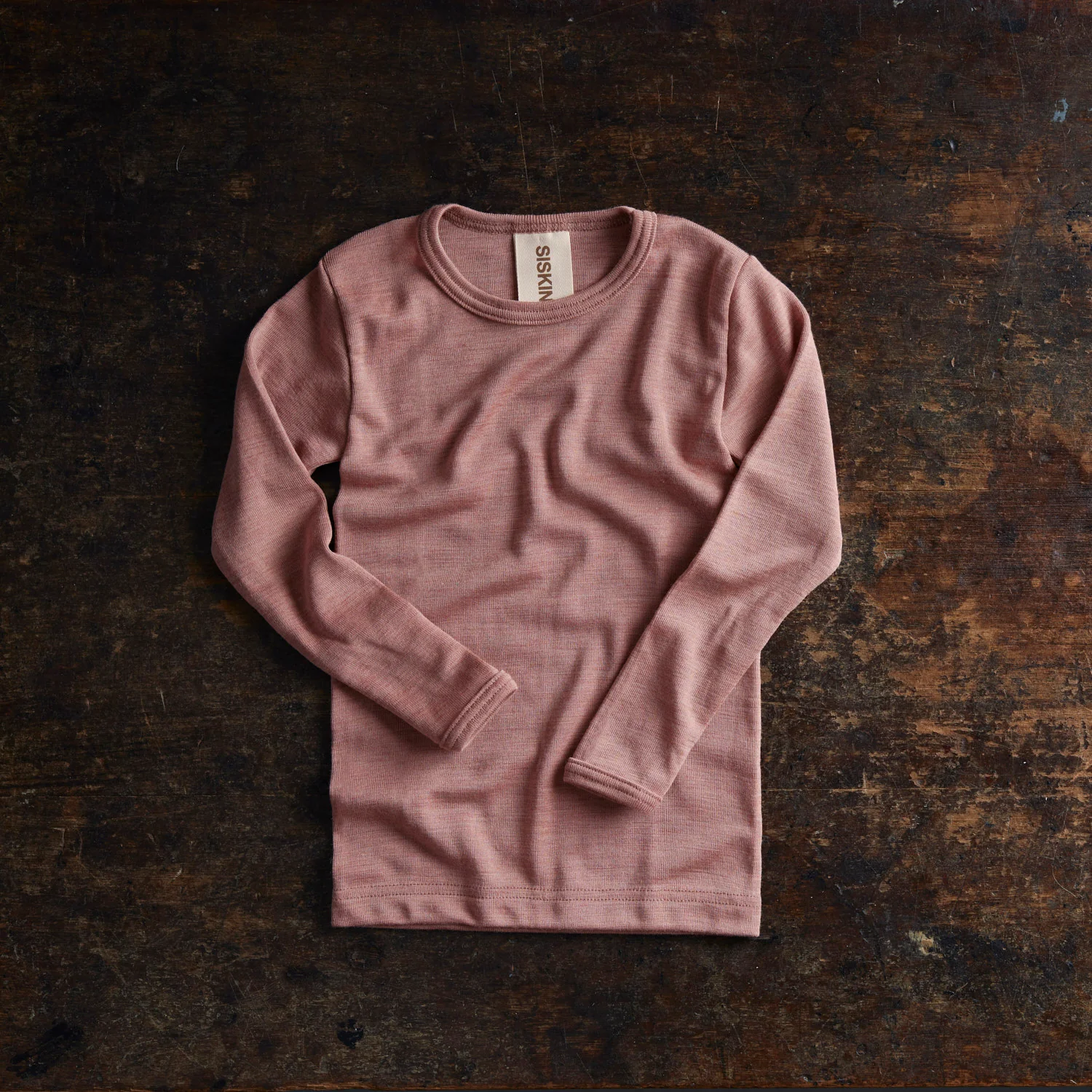 Lark Top & Finch Leggings Kids Set - Merino Wool & Silk - Orchid - Image 2