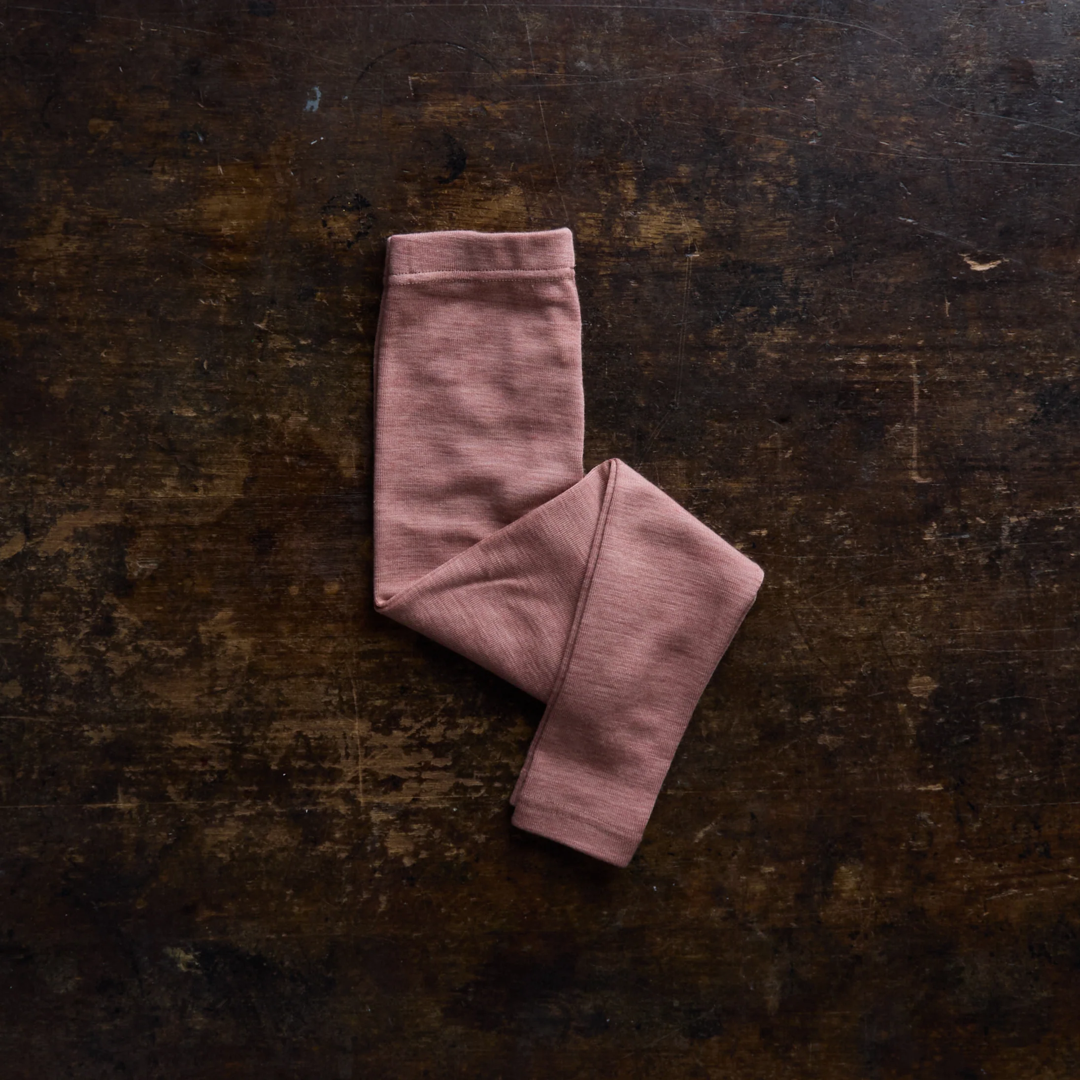 Finch Kids Leggings - Merino Wool & Silk - Orchid