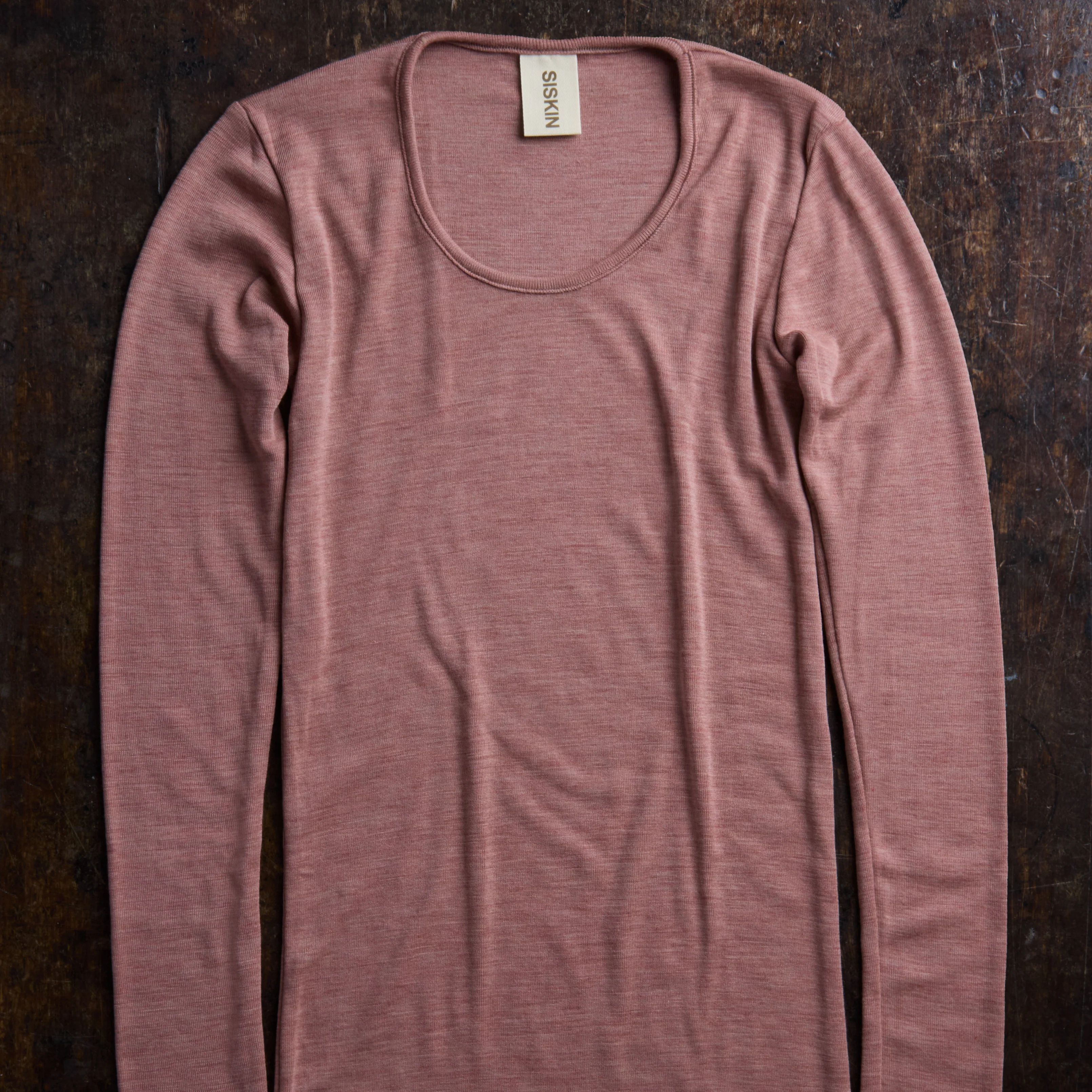 Lark Women's Top - Merino Wool & Silk - Orchid