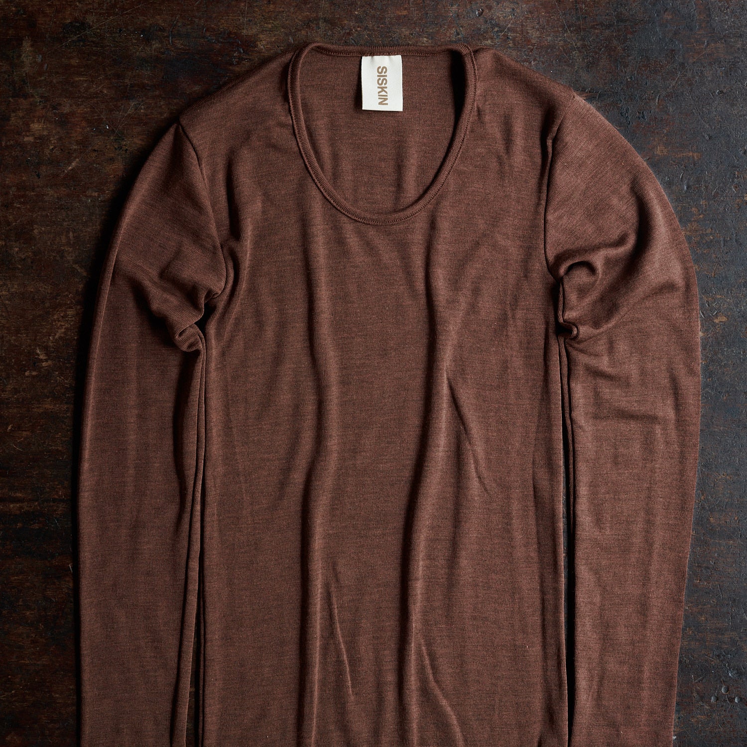 Lark Top & Finch Leggings Women’s Set - Merino Wool & Silk - Squirrel - Image 3