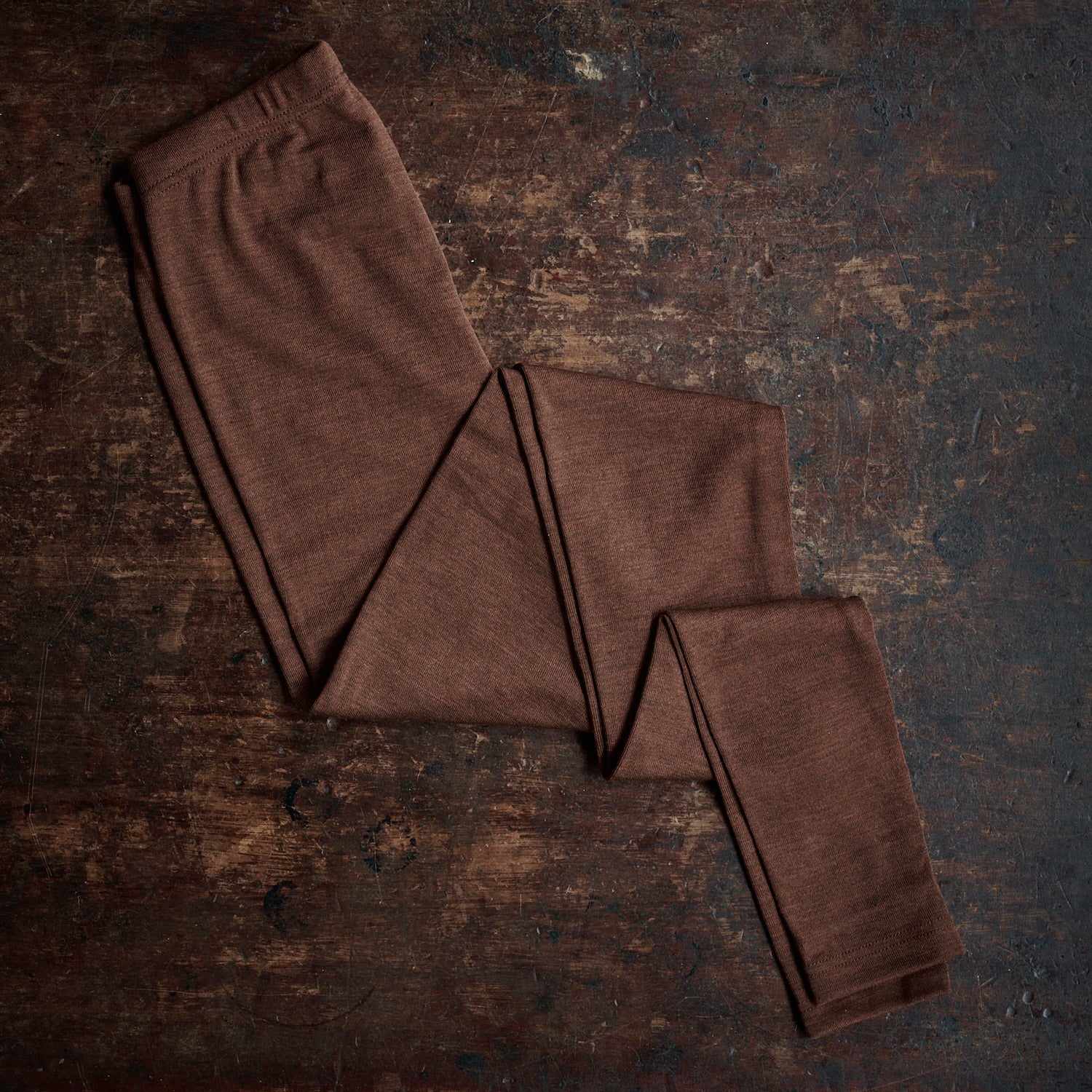 Lark Top & Finch Leggings Women’s Set - Merino Wool & Silk - Squirrel - Image 4