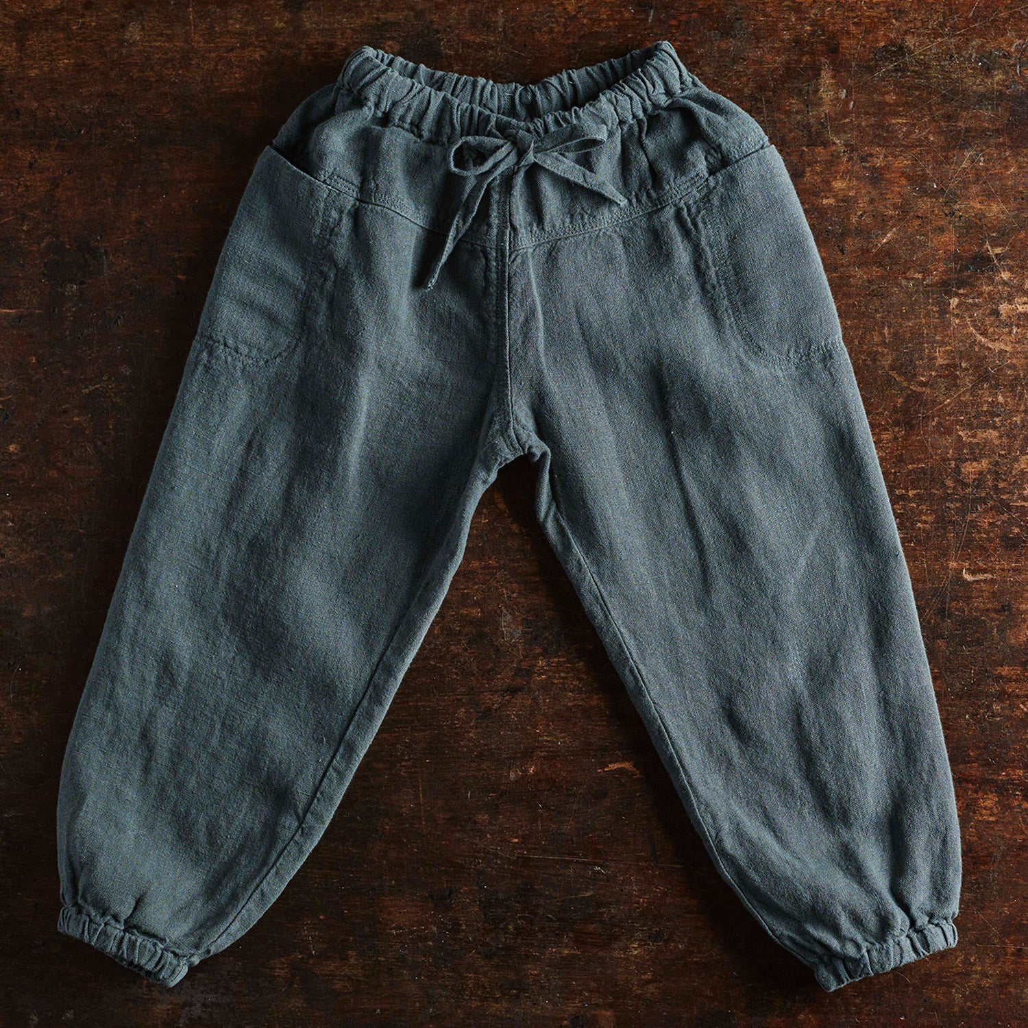 Linden Baby & Kids Trousers - Linen - Storm