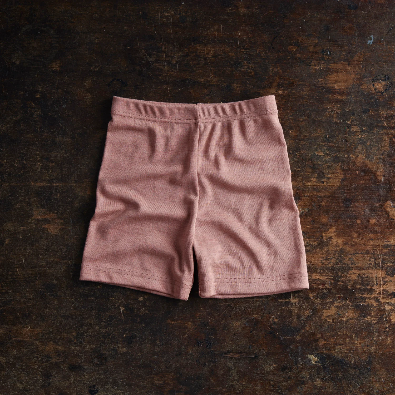 Rhea Baby & Kids Shorts - Merino Wool & Silk - Orchid - Image 3