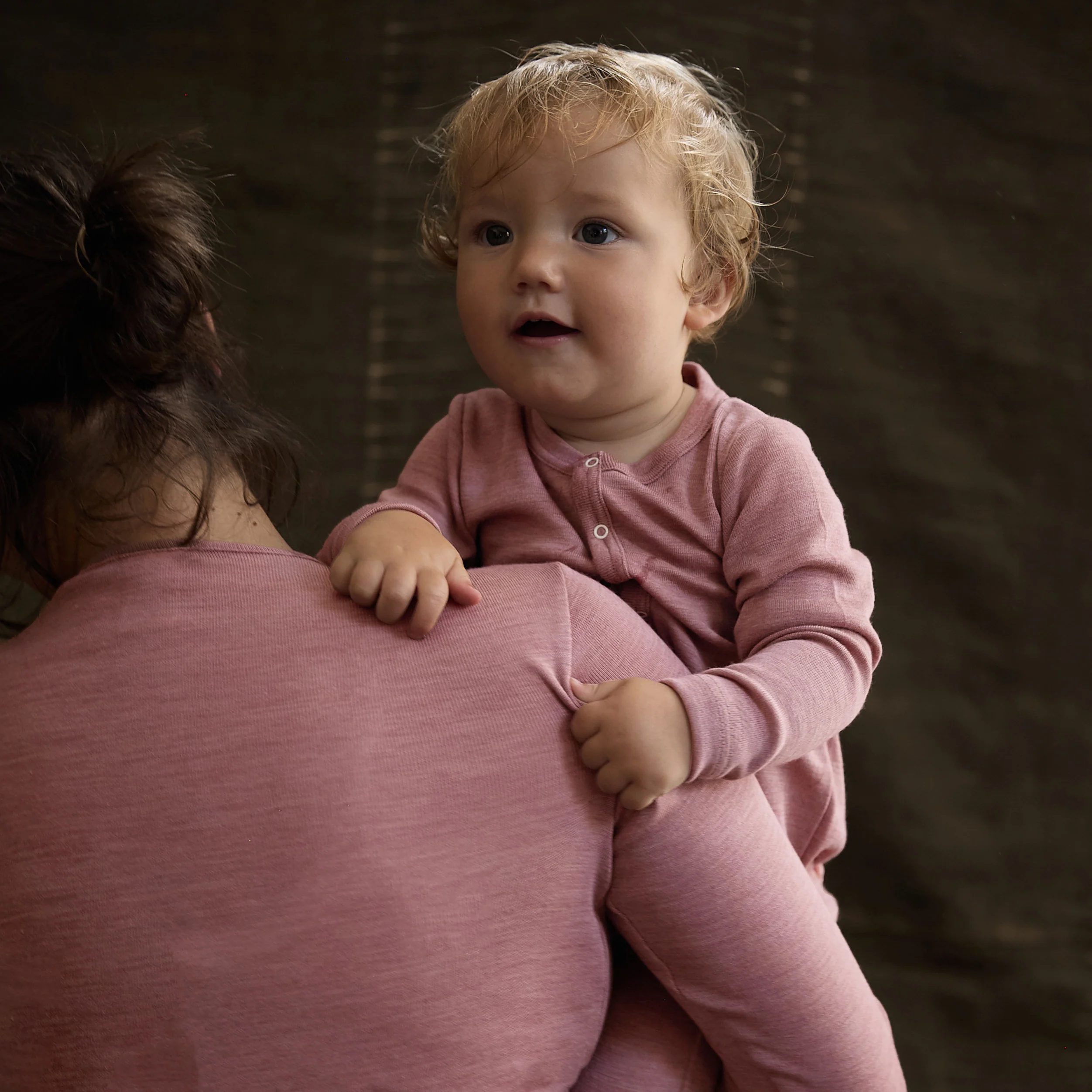 Serin Baby & Kids Pyjamas - Merino Wool & Silk - Orchid - Image 4