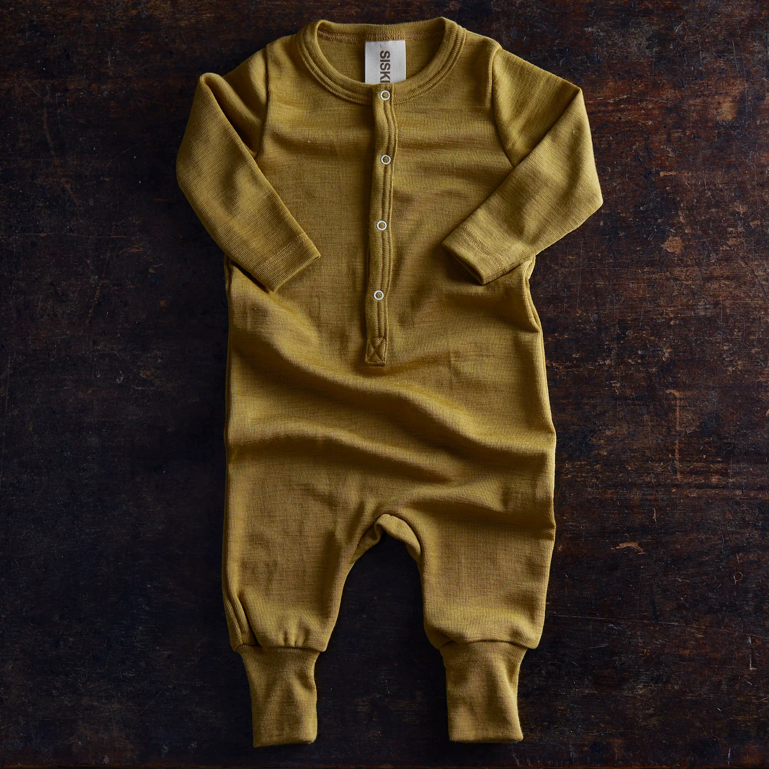 Serin Baby & Kids Pyjamas - Merino Wool & Silk - Pistachio - Image 4