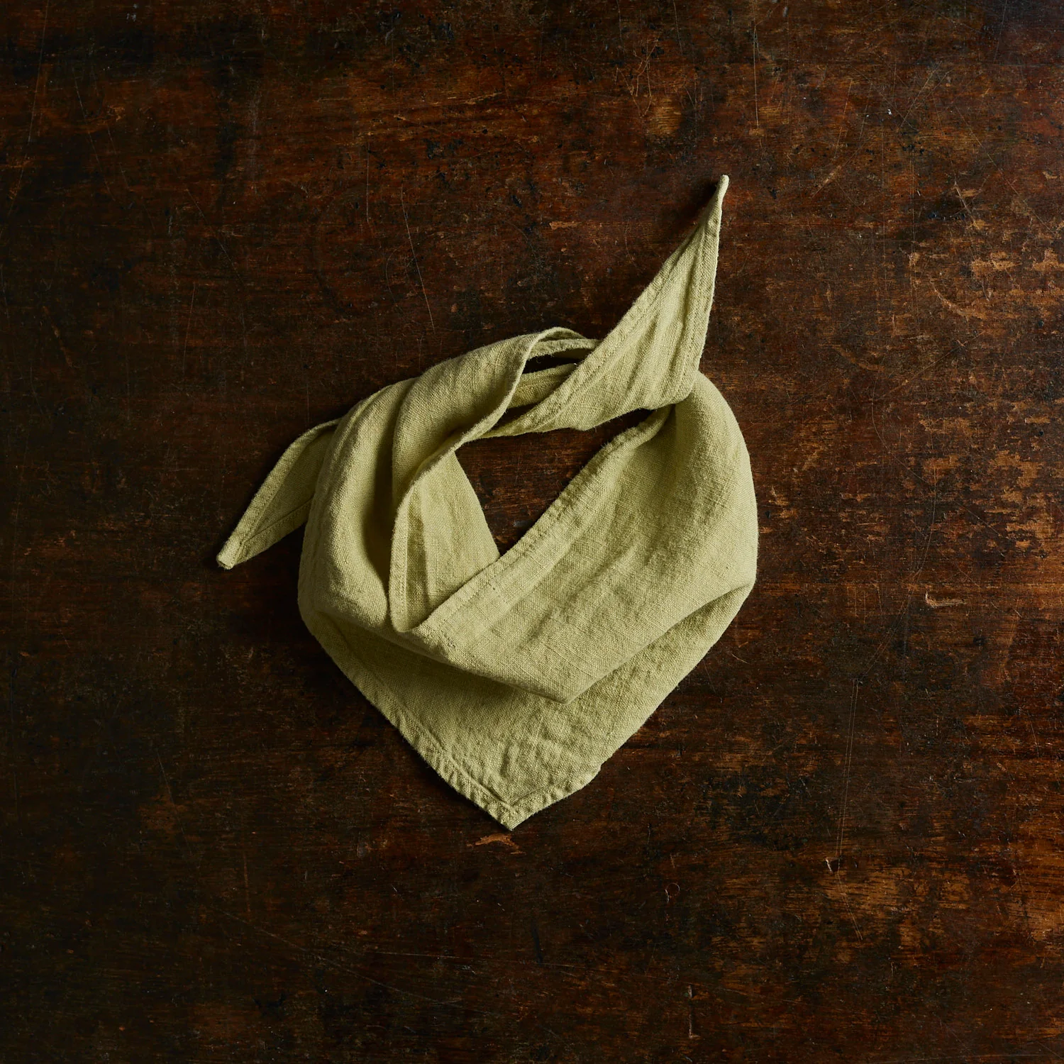 Swan Baby & Kids Scarf - Linen - Celadon