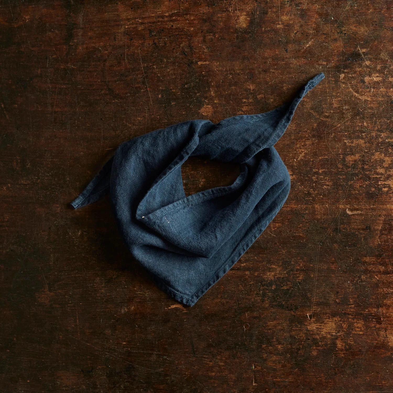 Swan Baby & Kids Scarf - Linen - Midnight