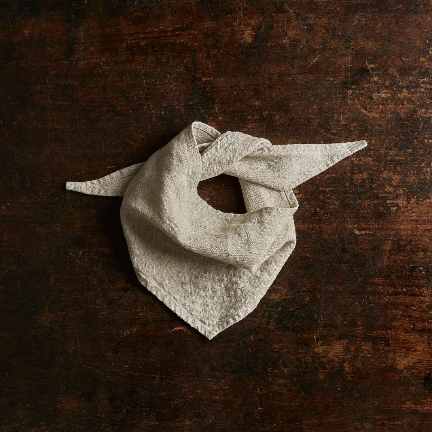 Swan Baby & Kids Scarf - Linen - Natural