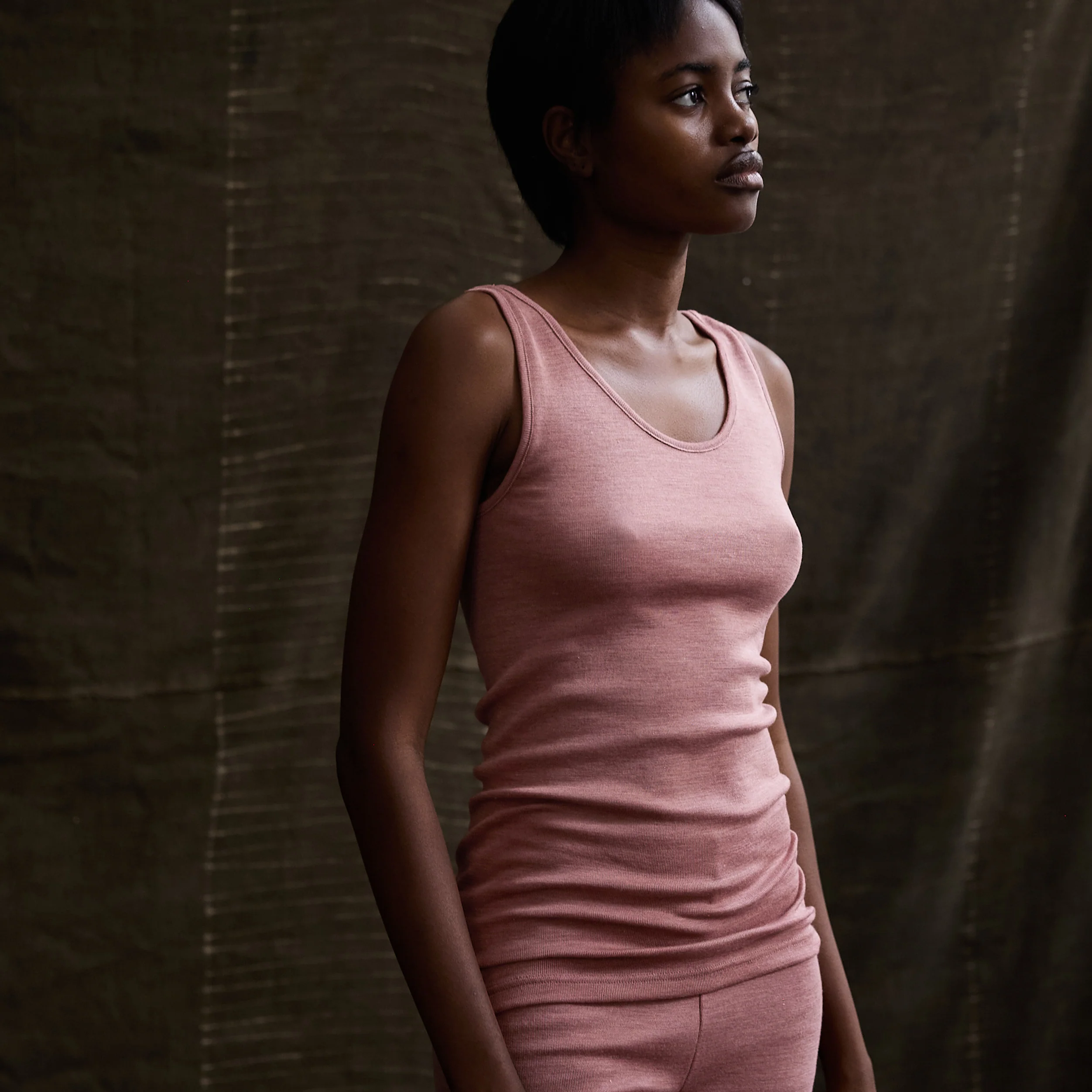 Swift Women's Top - Merino Wool & Silk - Orchid - Image 3