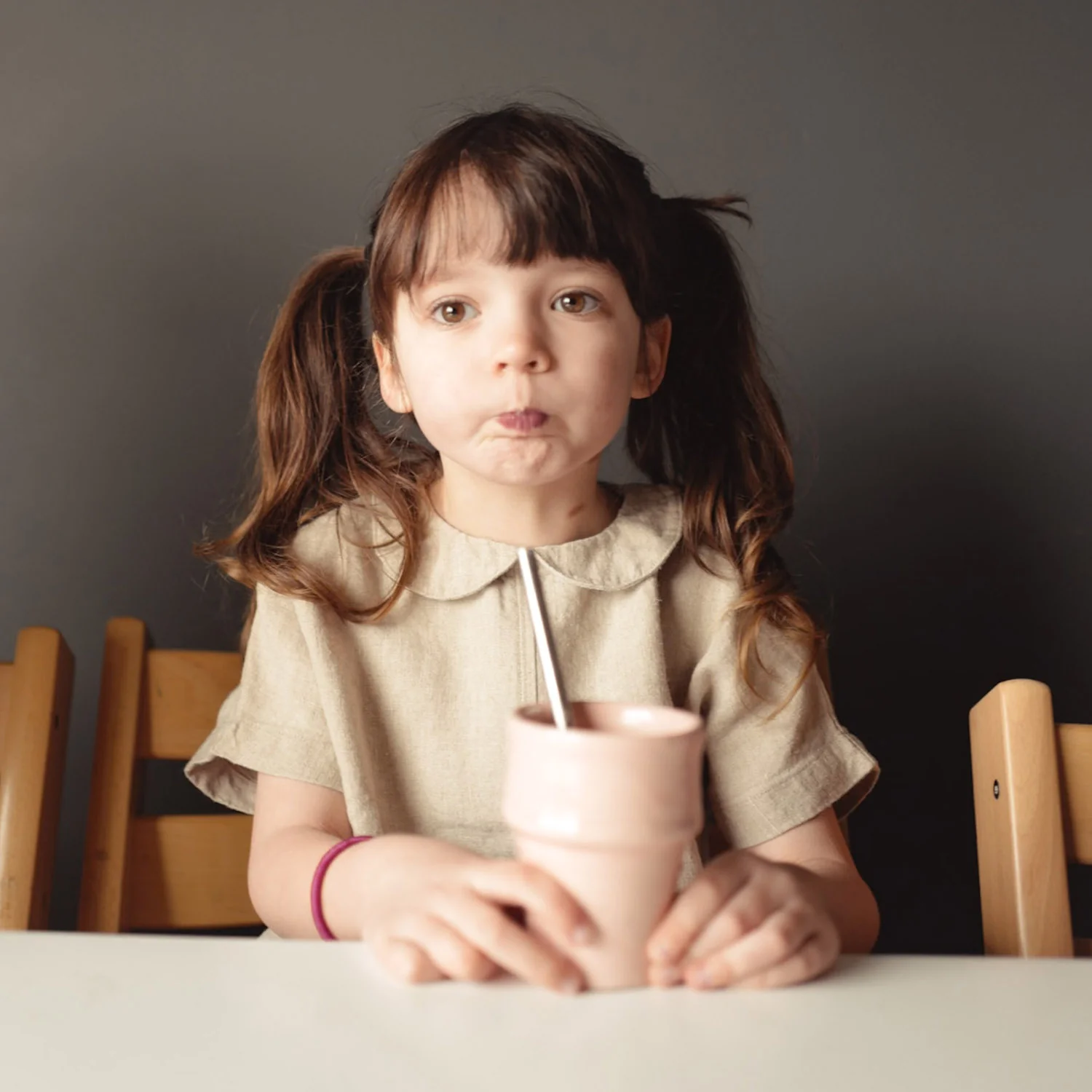 Willow Kids Blouse - Linen - Natural - Image 4