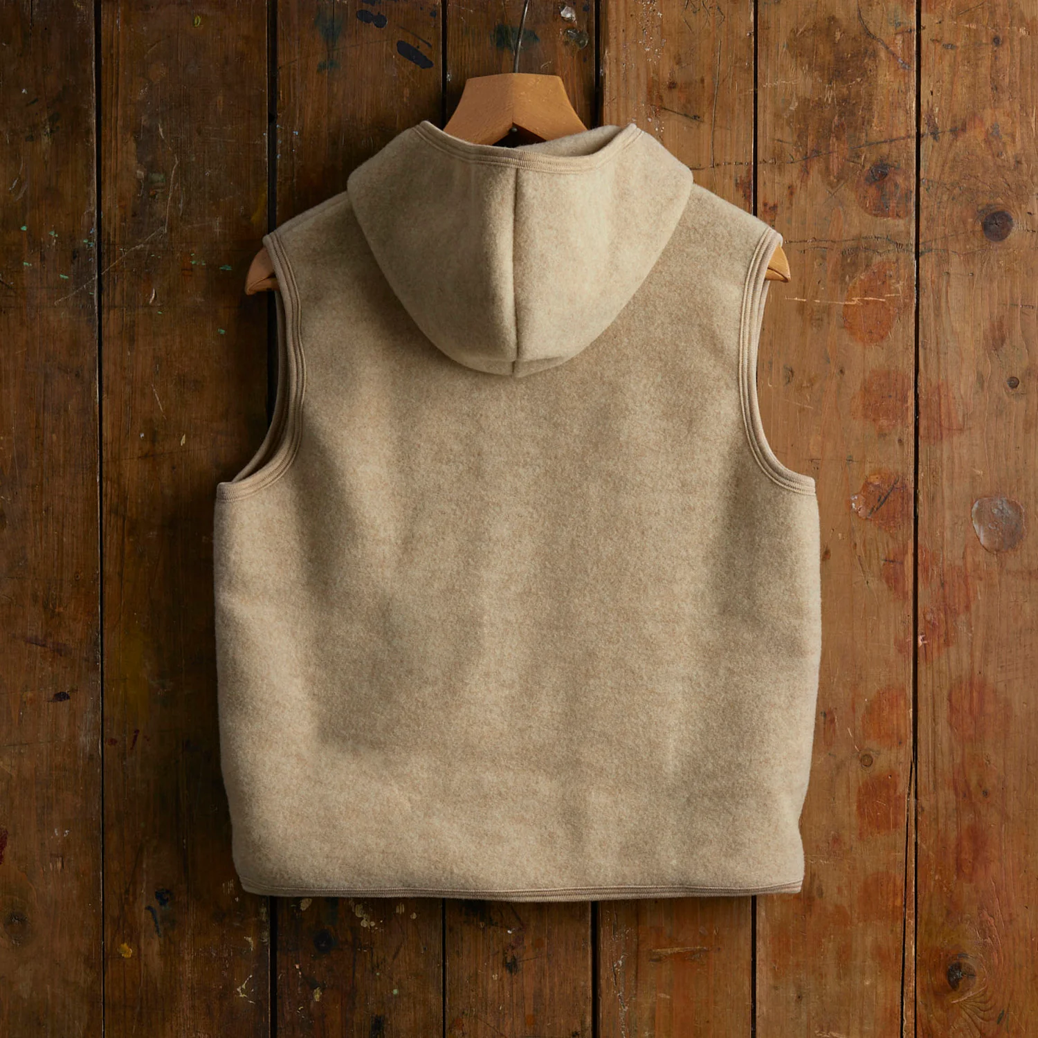 Falcon Women's Vest - Merino Wool Fleece - Sandstorm - Image 5