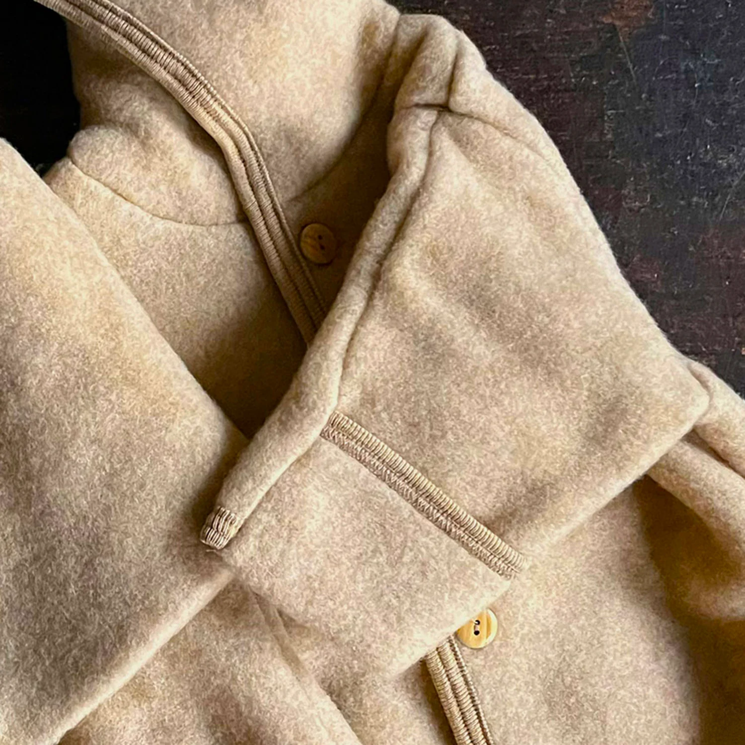 Pipit Baby & Kids Suit - Merino Wool Fleece - Sandstorm - Image 7