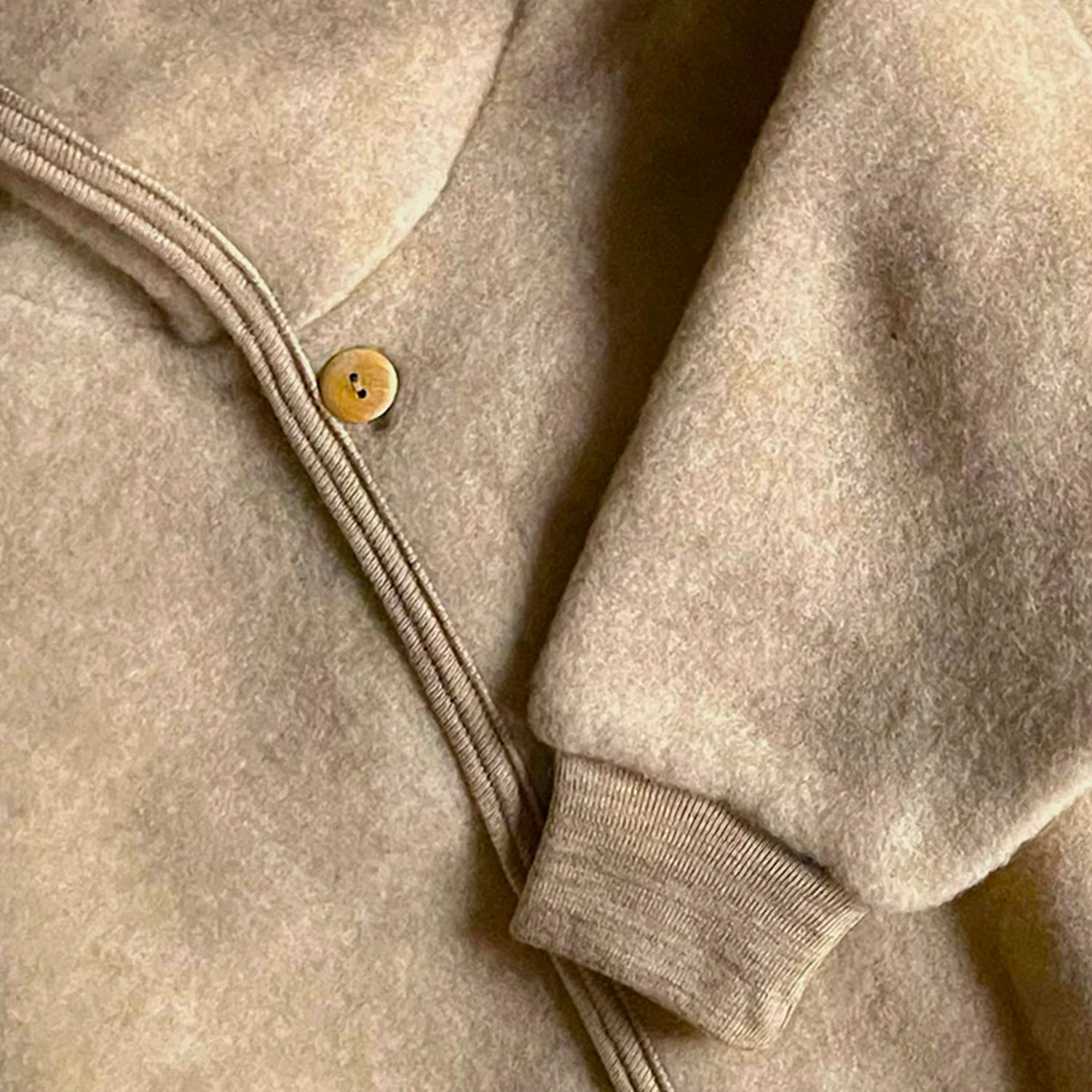 Pipit Baby & Kids Suit - Merino Wool Fleece - Sandstorm - Image 8