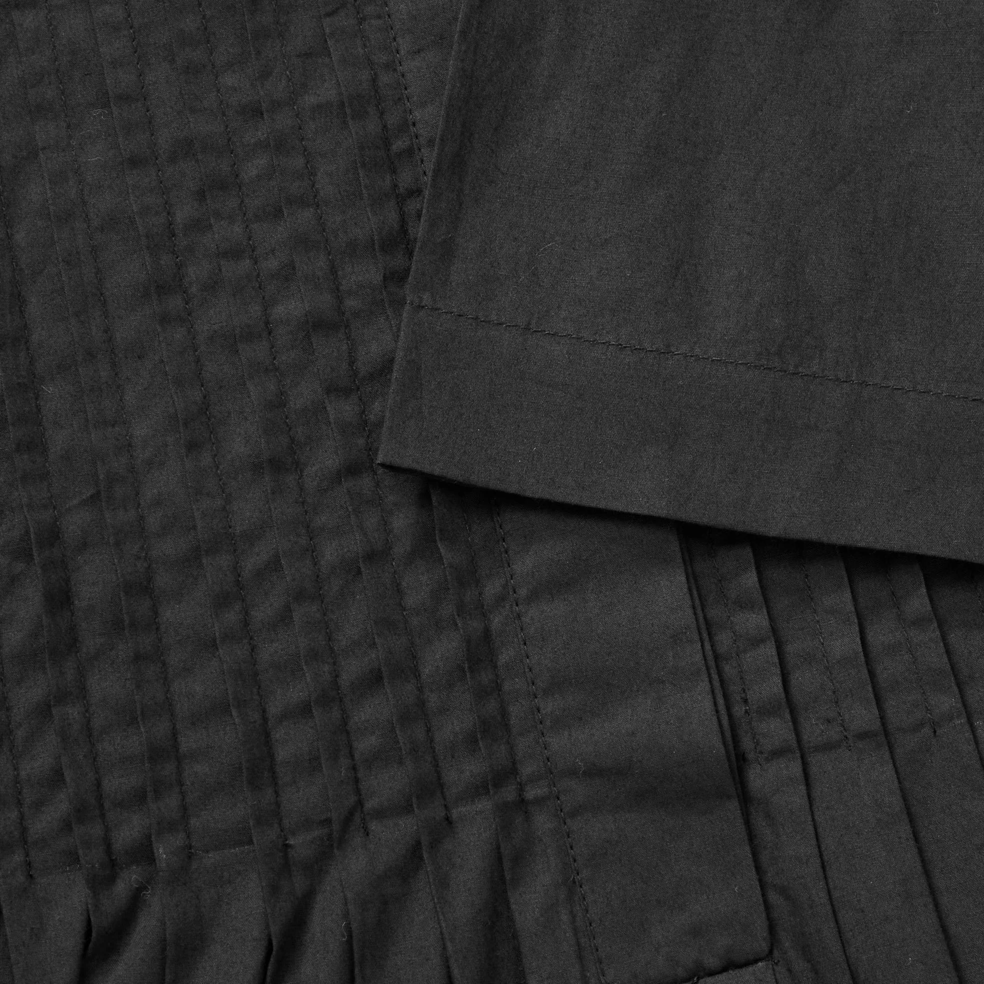 Women's Cotton Dot Shirtdress - Black - Image 3
