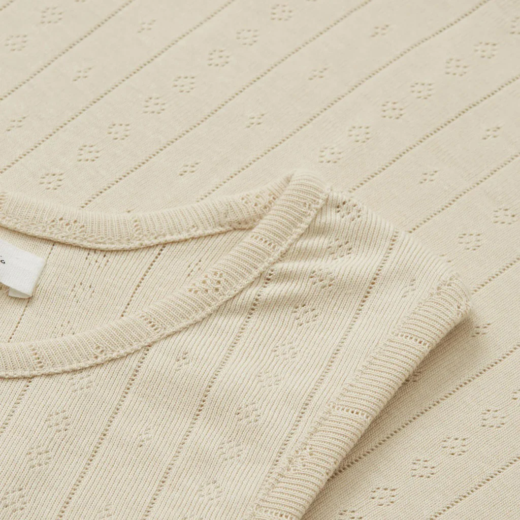 Women's Cotton Edie Tank Top - Light Beige - Image 4