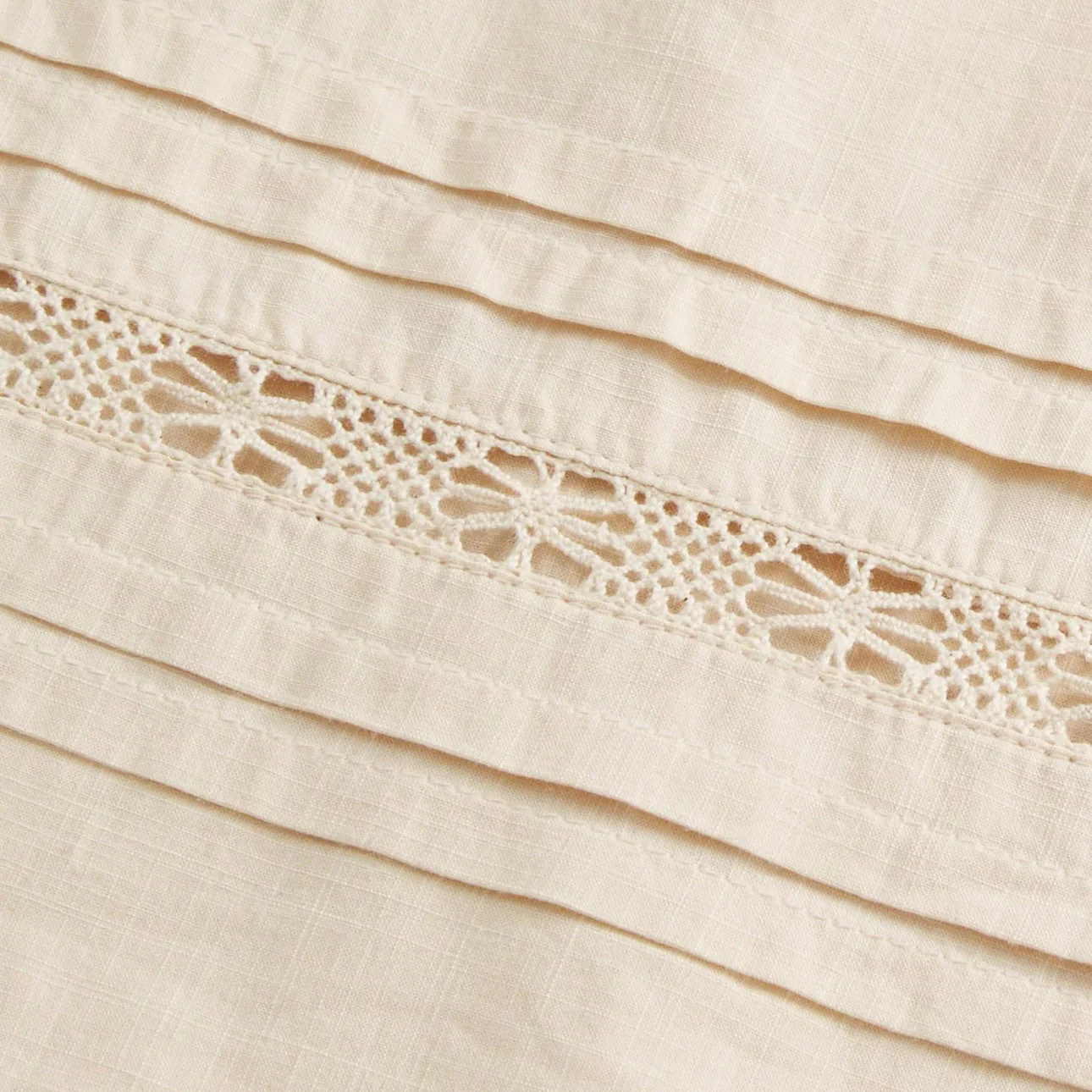 Women's Cotton Leaf Shirt - Antique Beige - Image 5