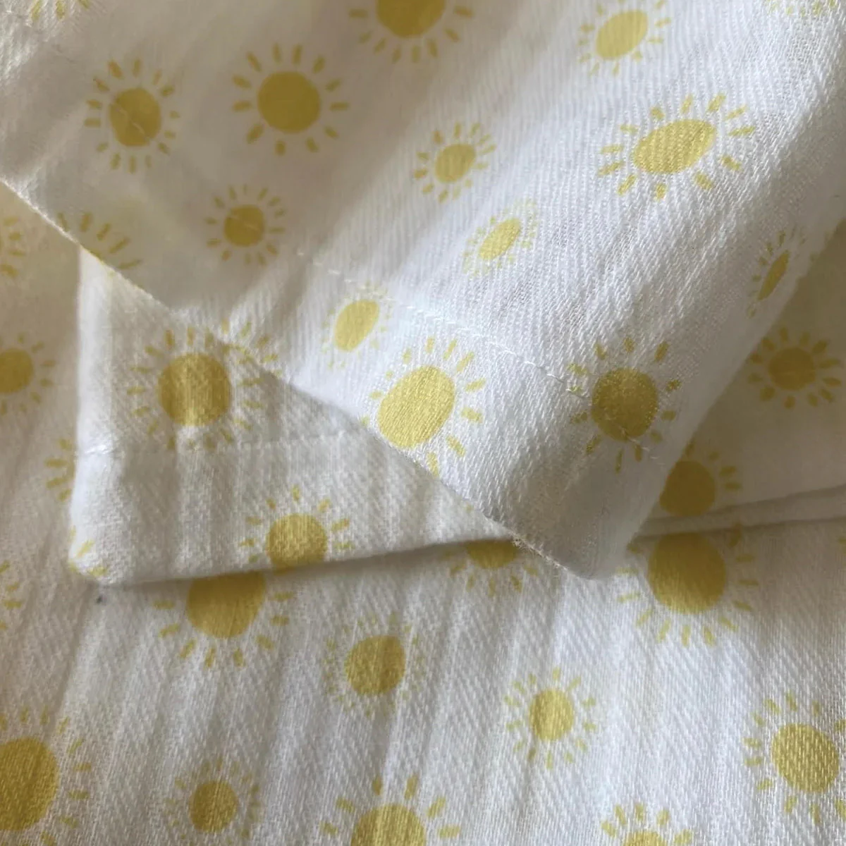 Kids Cotton Pyjama Set - Sunshine - Image 2