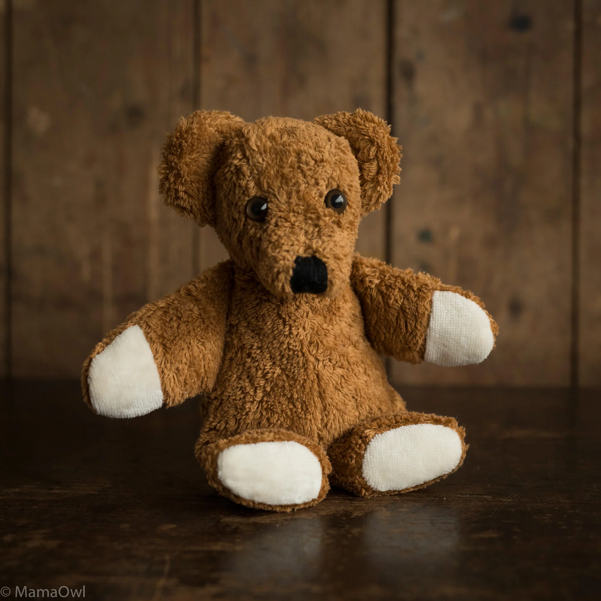 Cotton & Wool Small Bear - Caramel