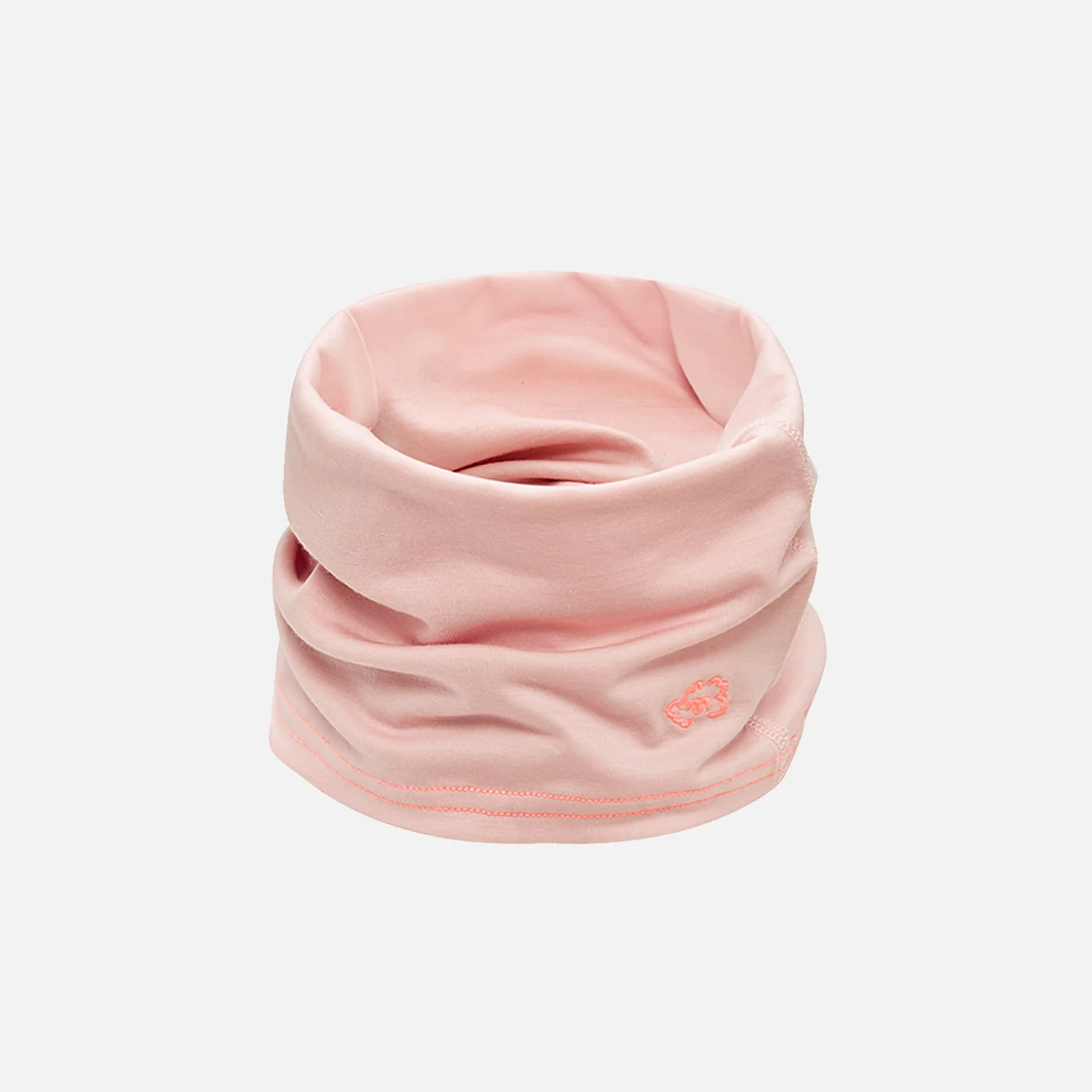 Kids Merino Wool Snood - Pink Peach Blossom