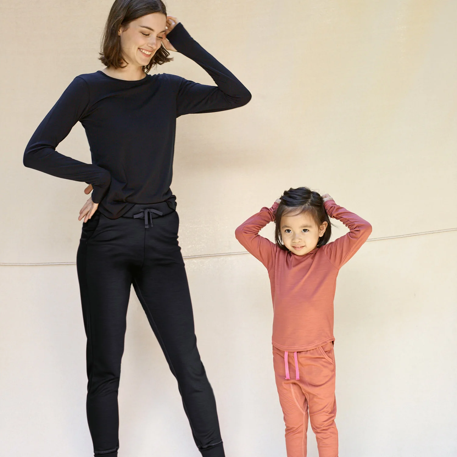 Women's Merino Wool Everlong Top - Midnight - Image 5