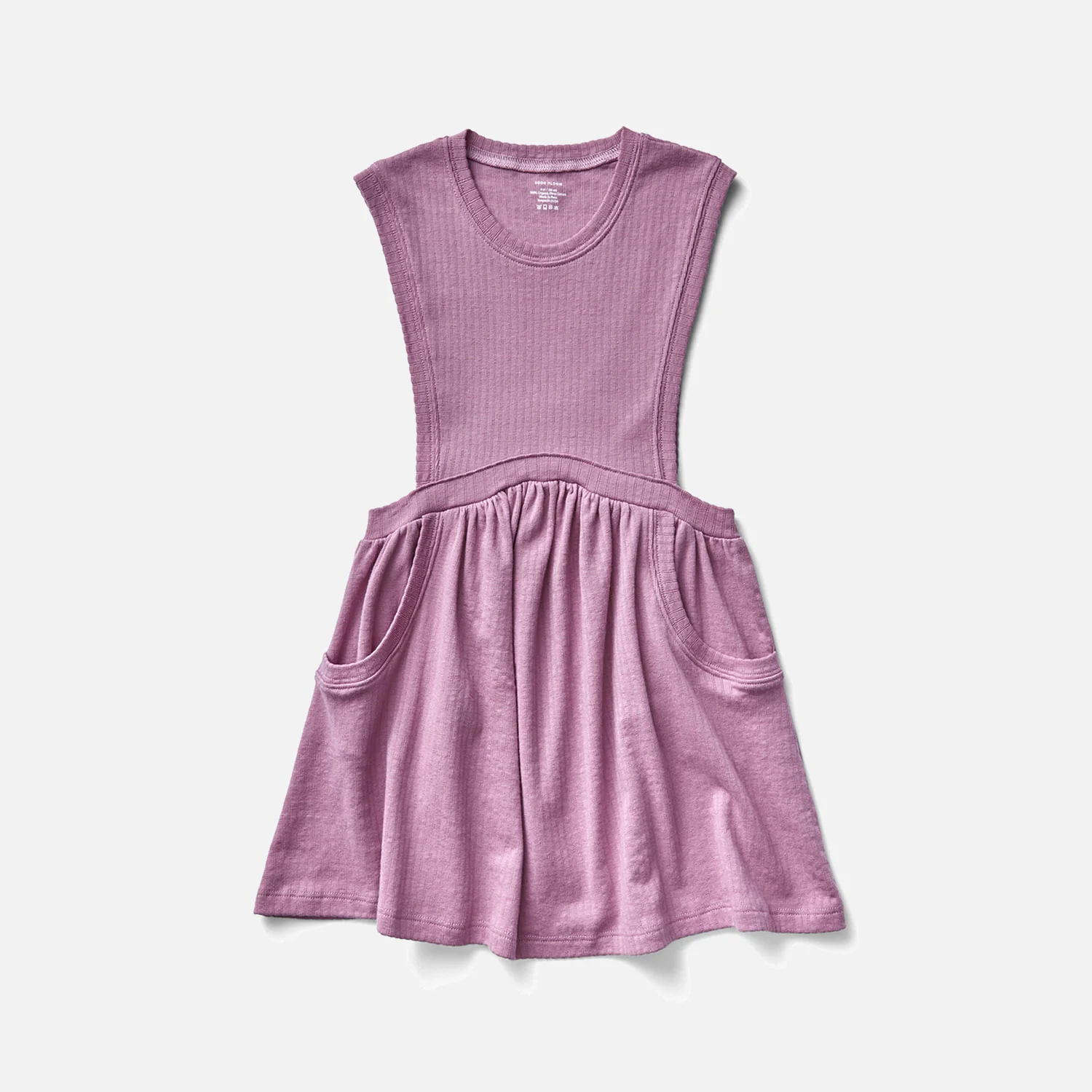 Kids Cotton Dunes Dress - Zinnia Pointelle - Image 2