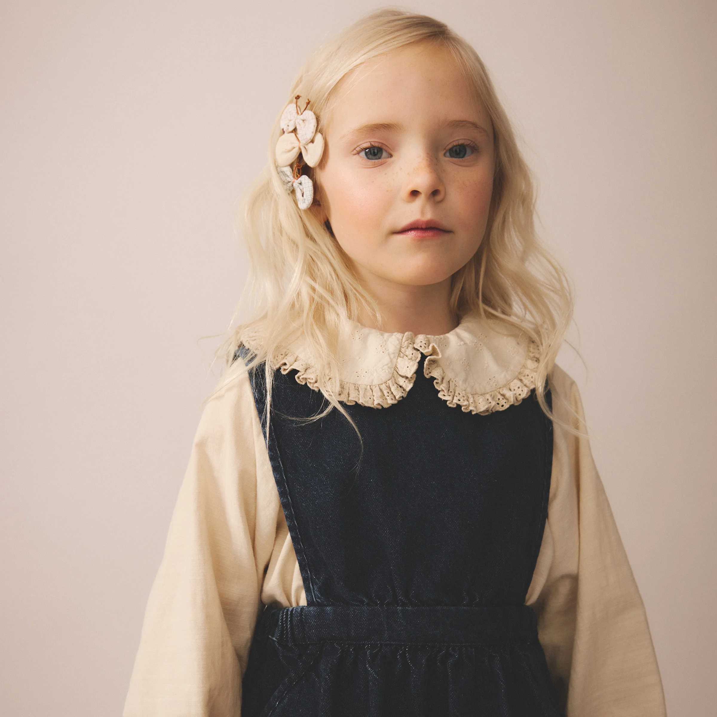 Kids Cotton Tippi Pinafore - Eco Wash - Image 8