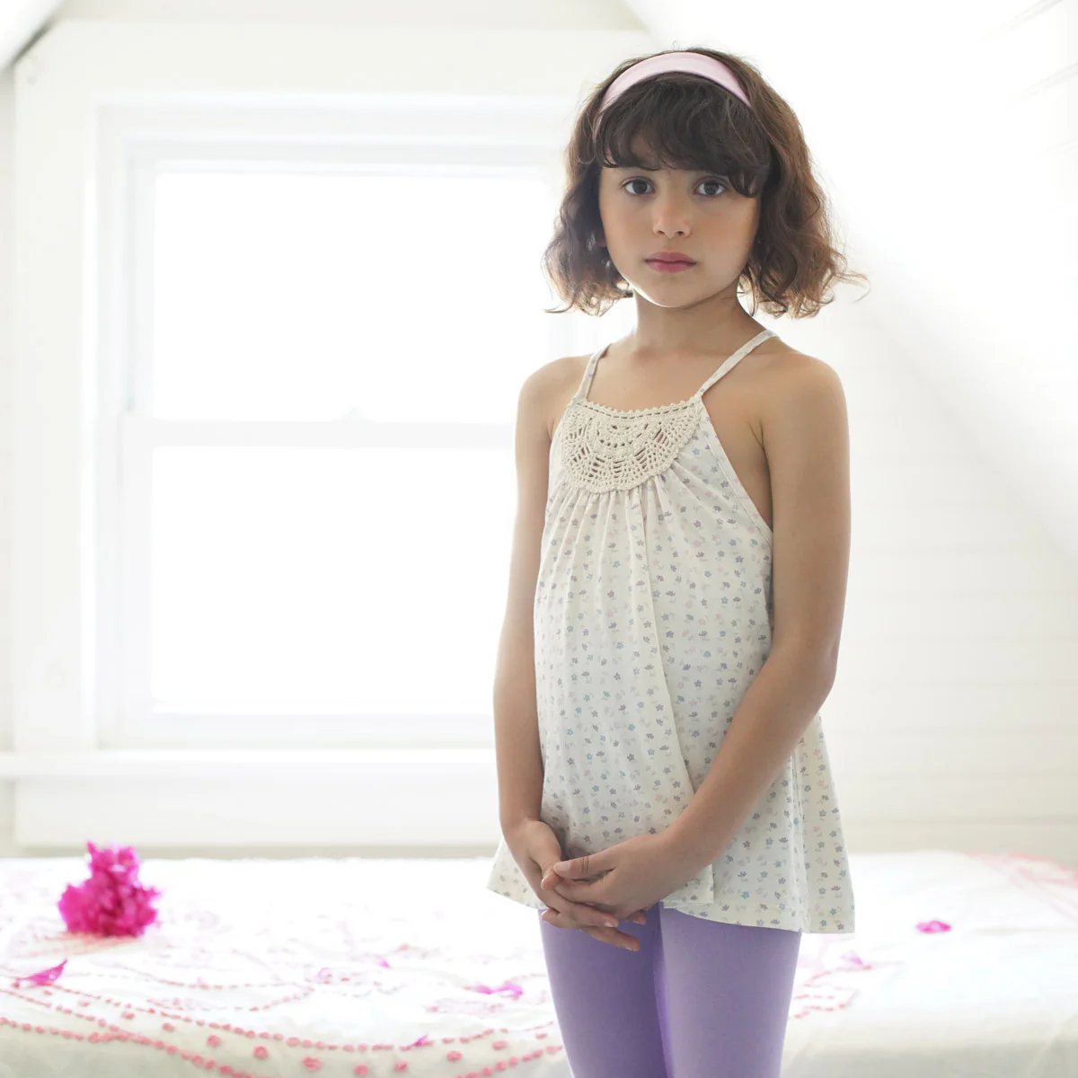 Kids Pima Cotton Cornelia Camisole - String
