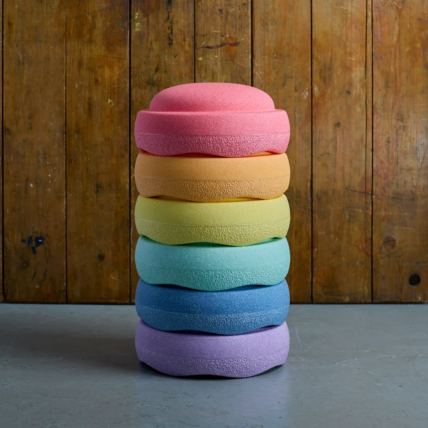 Stepping Stones - Original Pastel - Set of 6