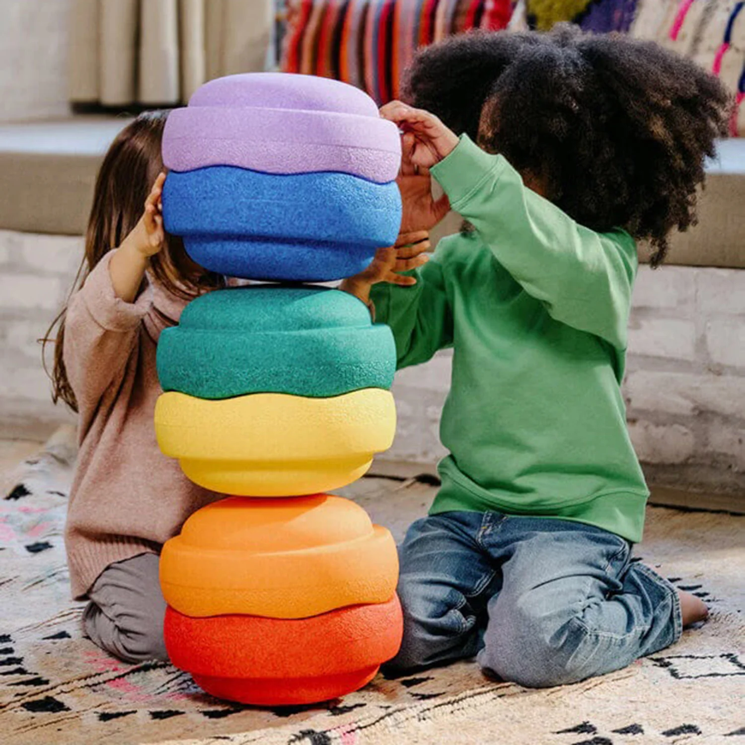 Stepping Stones - Original Rainbow - Set of 6 - Image 6