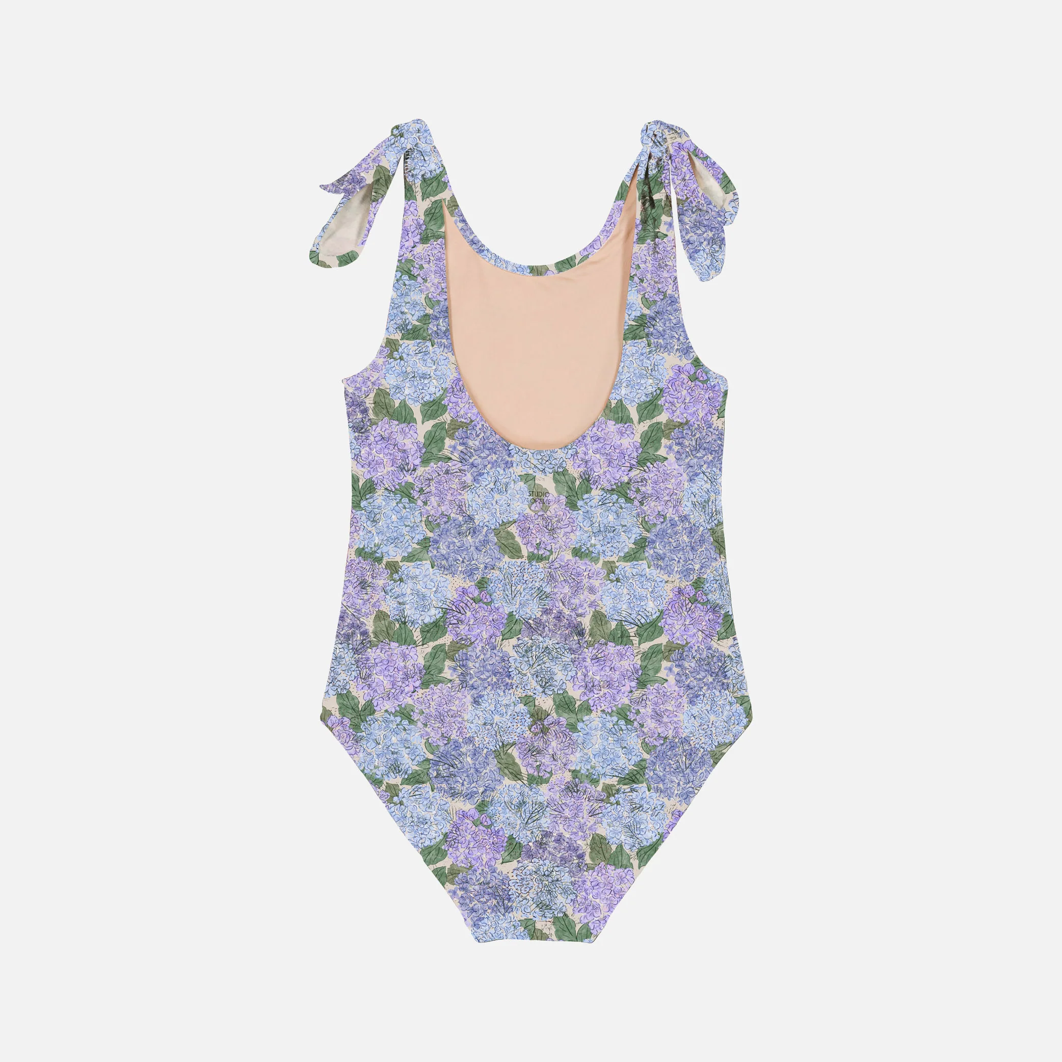 Kids Cotton Roberta Swimsuit - Hortensia - Image 3