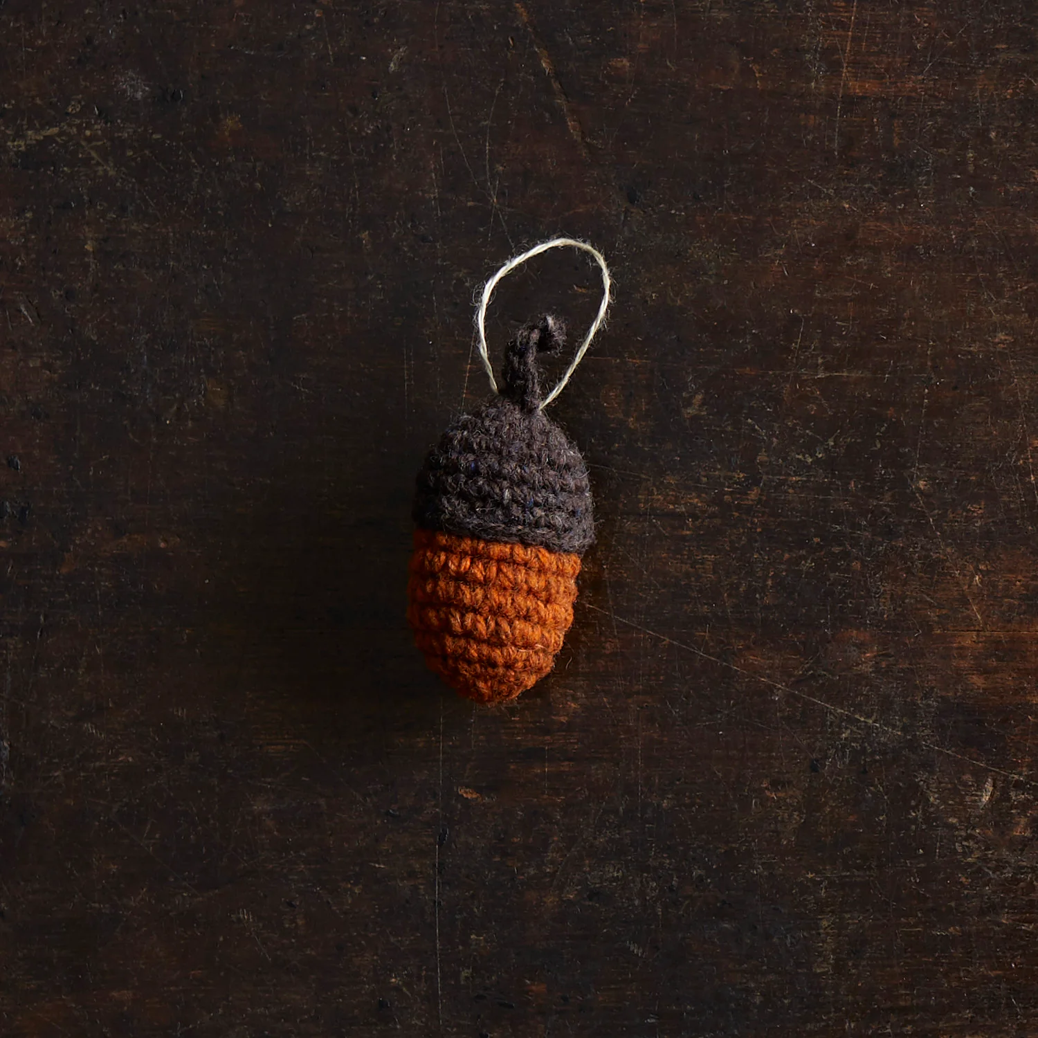 Hand Crocheted Wool Acorn - More Colours - Image 4
