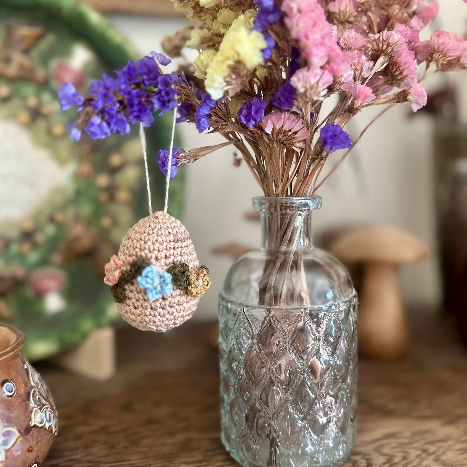 Hand Crocheted Wool Egg - More Colours - Image 2