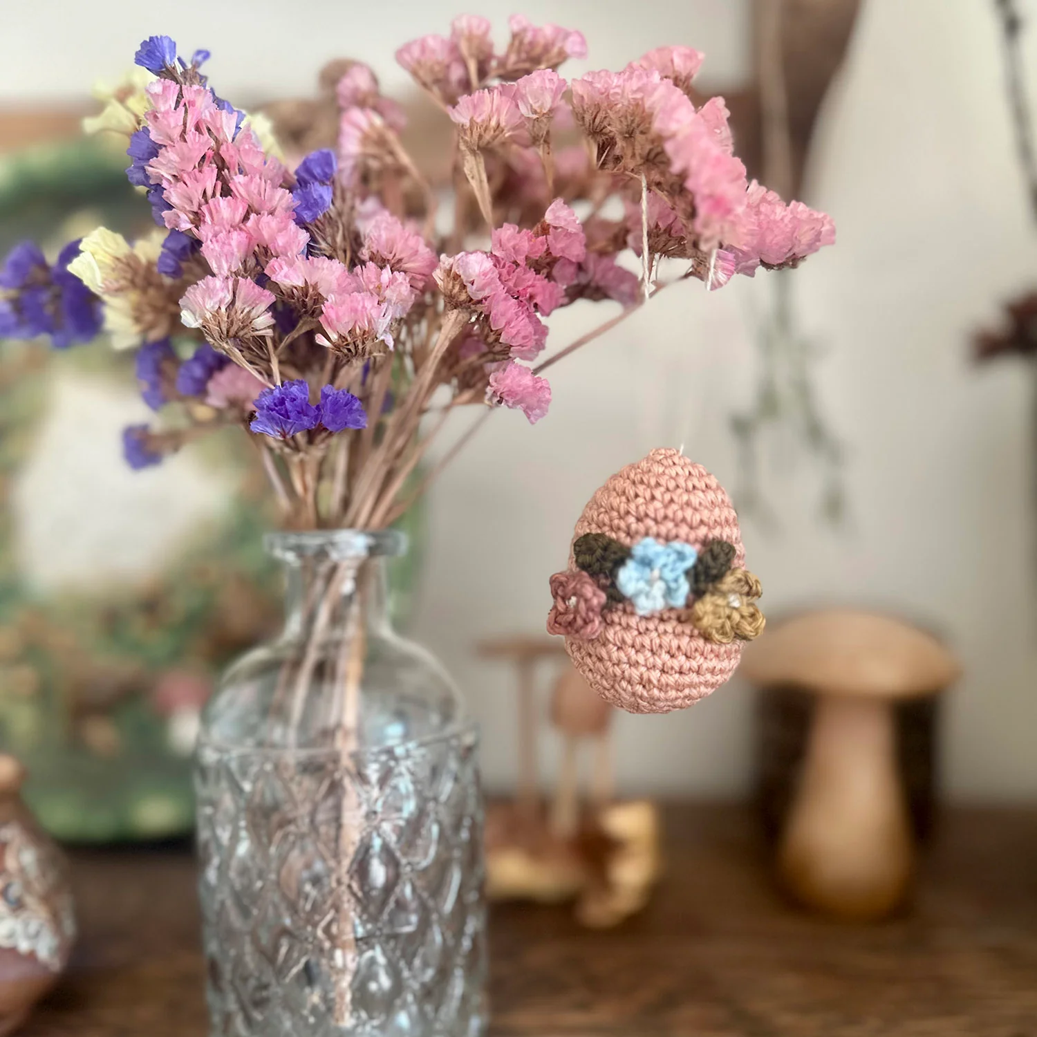 Hand Crocheted Wool Egg - More Colours - Image 4
