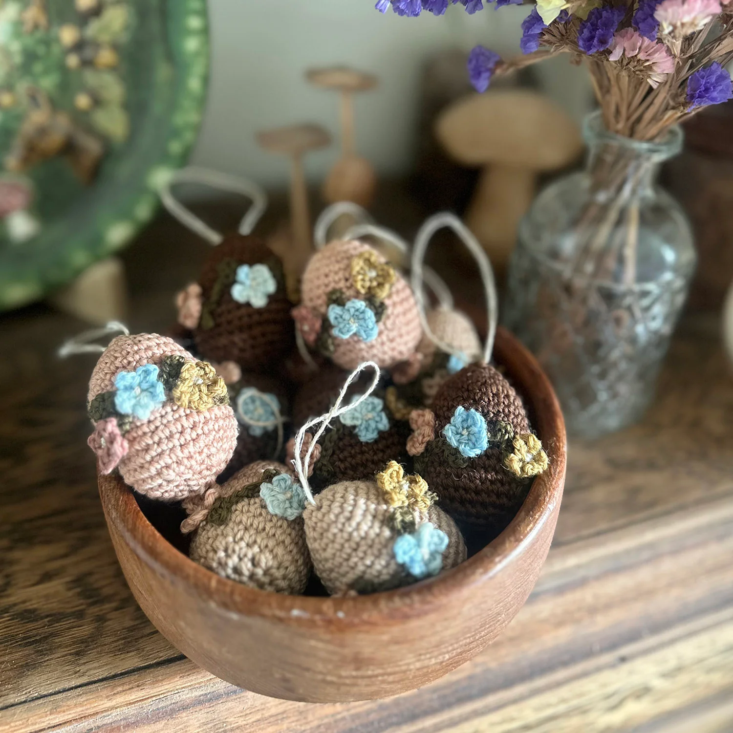 Hand Crocheted Wool Egg - More Colours - Image 5