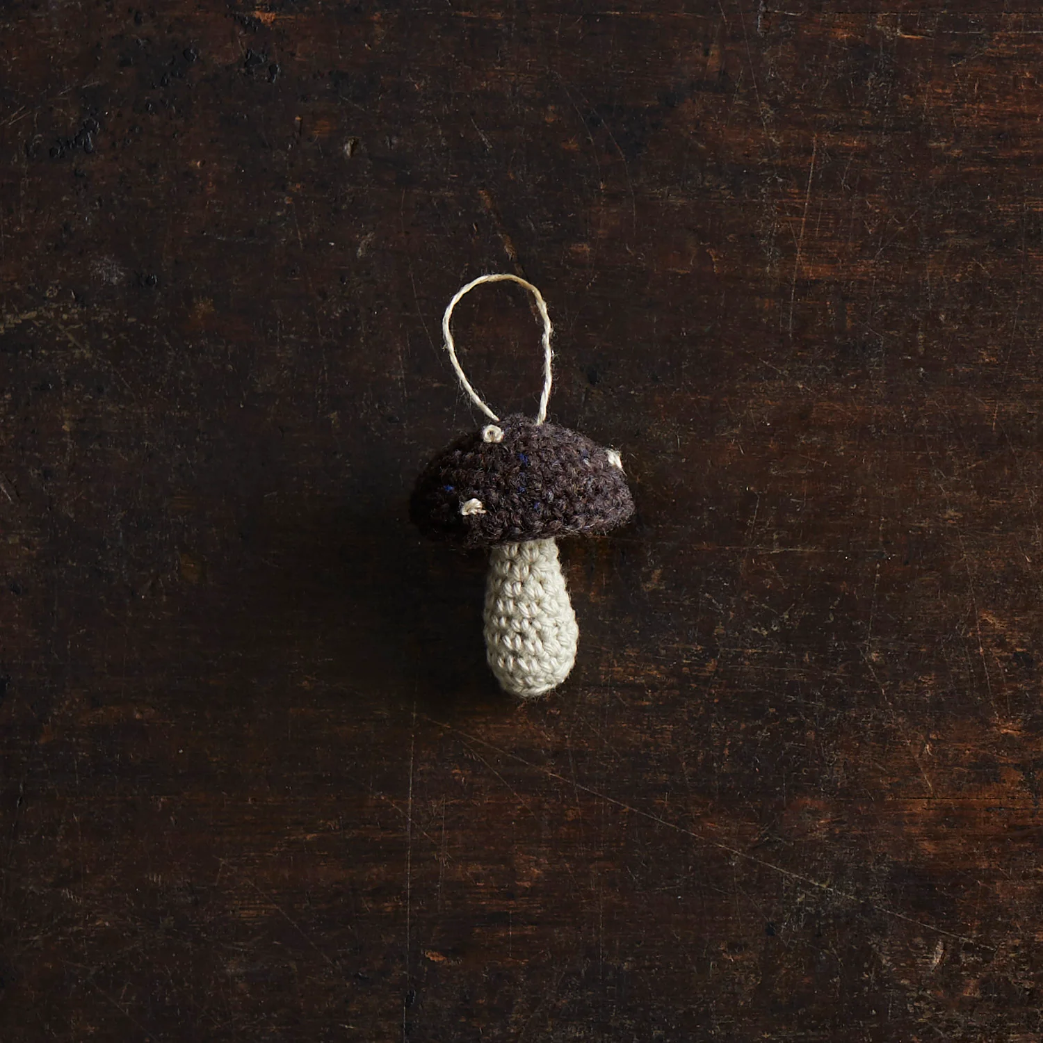 Hand Crocheted Wool Mushroom - More Colours - Image 12