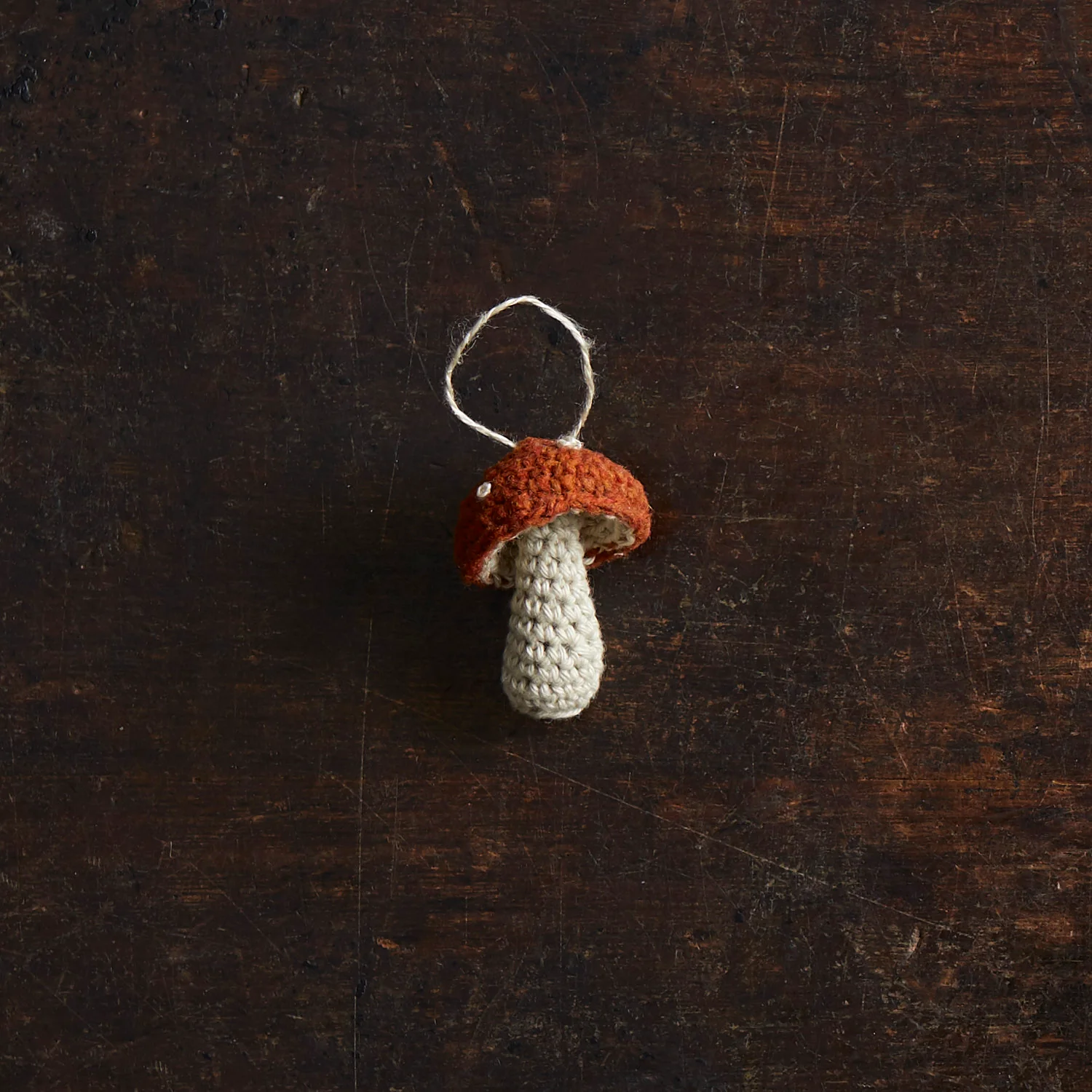 Hand Crocheted Wool Mushroom - More Colours - Image 5