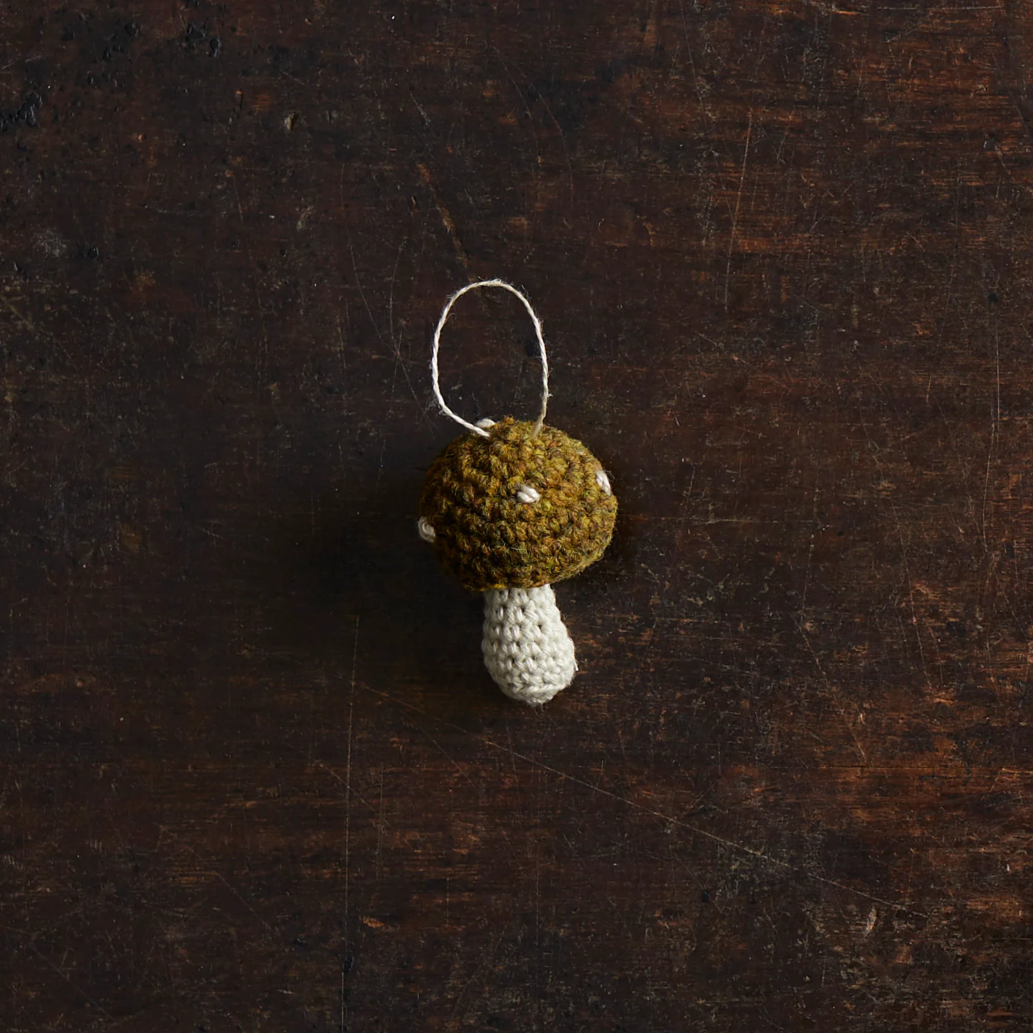 Hand Crocheted Wool Mushroom - More Colours - Image 6