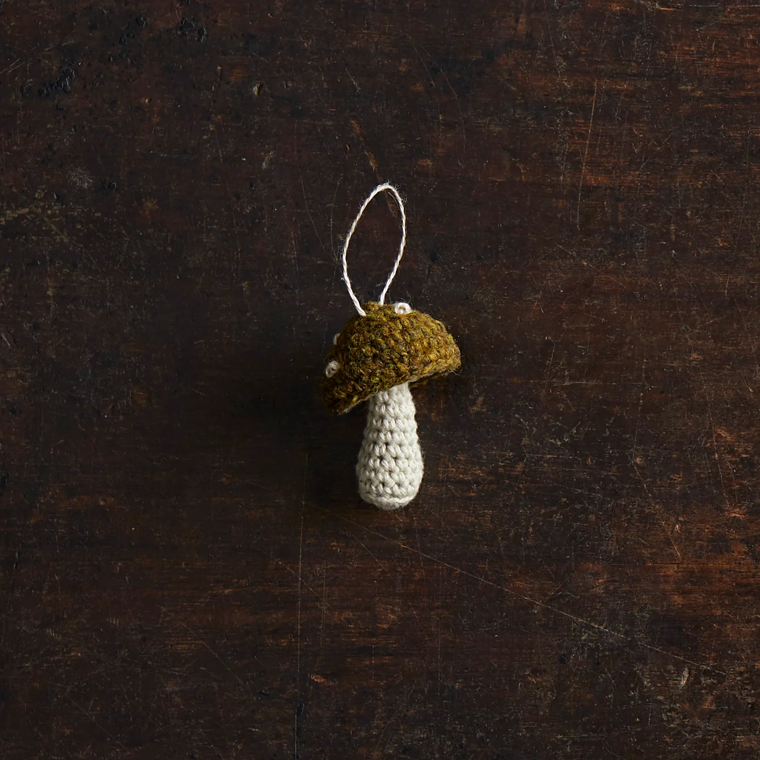 Hand Crocheted Wool Mushroom - More Colours - Image 7