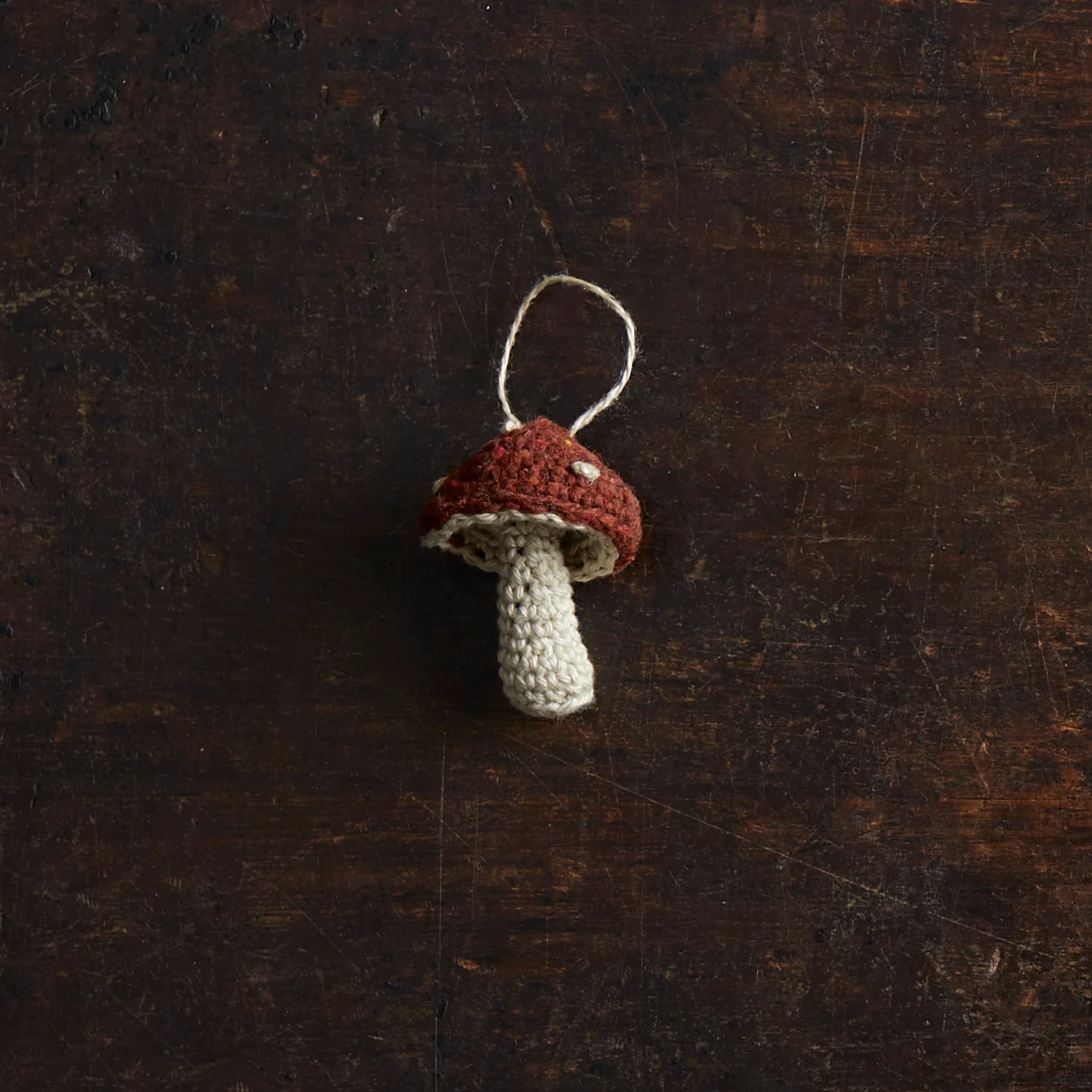 Hand Crocheted Wool Mushroom - More Colours - Image 8