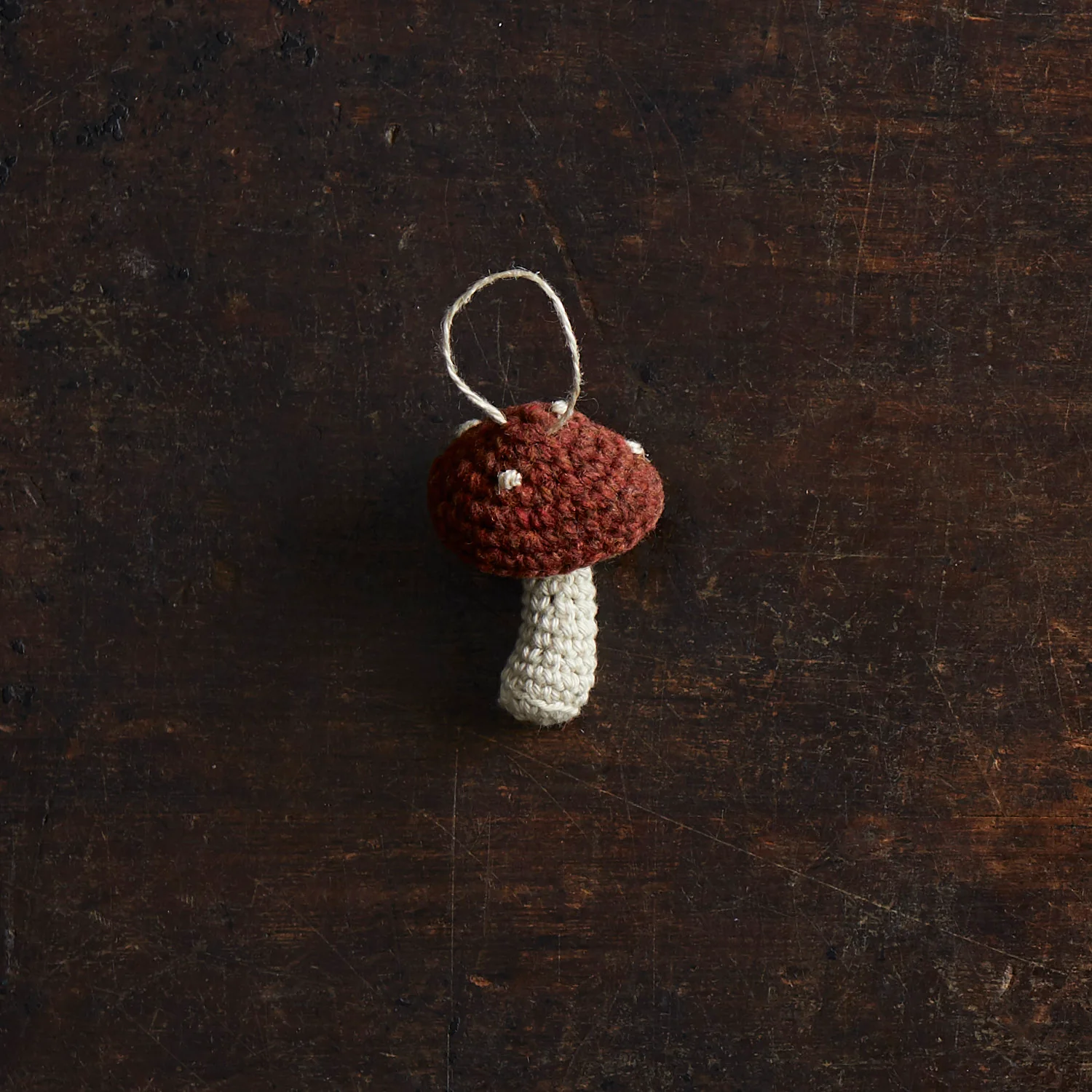 Hand Crocheted Wool Mushroom - More Colours - Image 9
