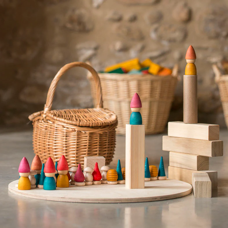 Wooden Tomten Nins Playset - Image 3