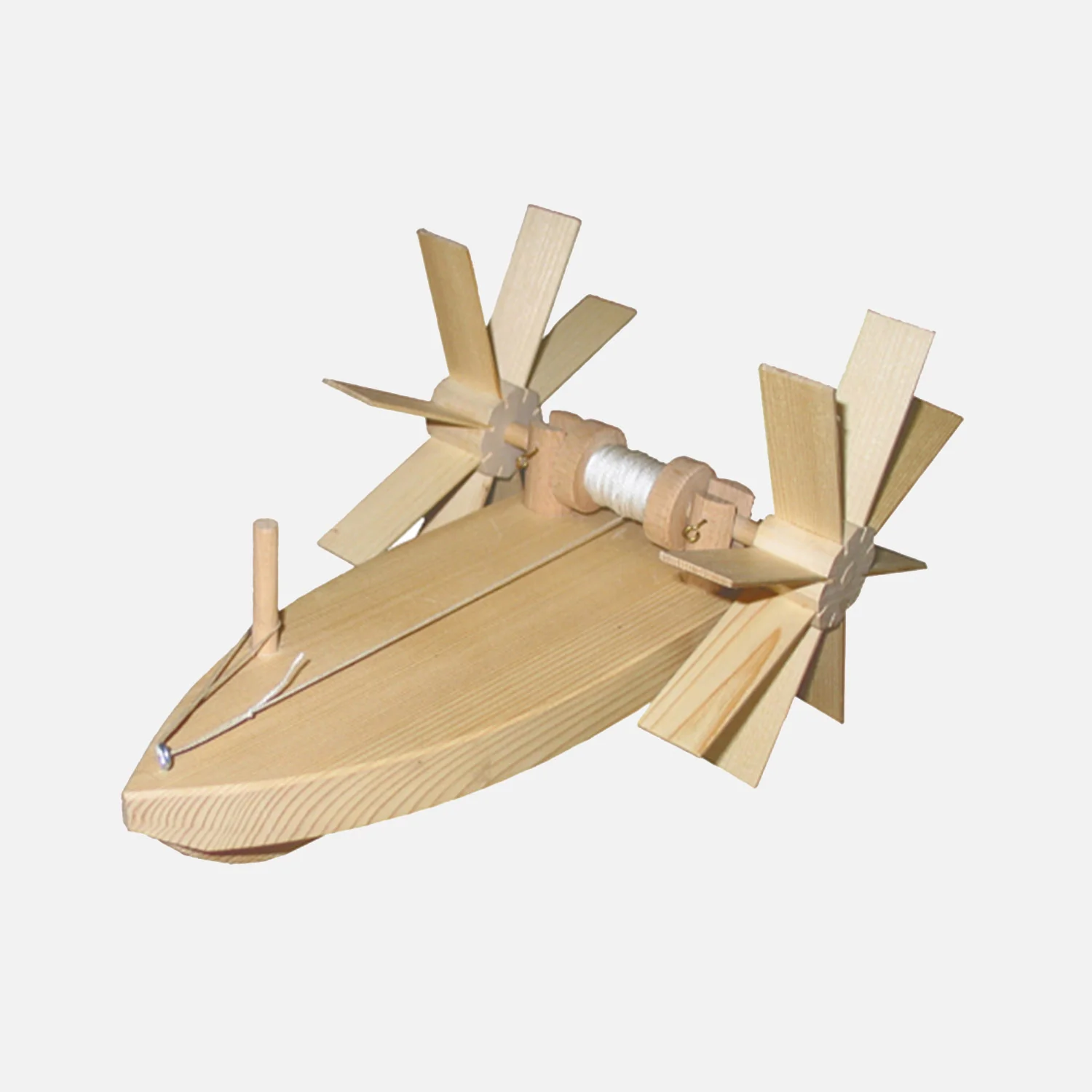 Wooden Trout Paddle Boat Kit - Image 2