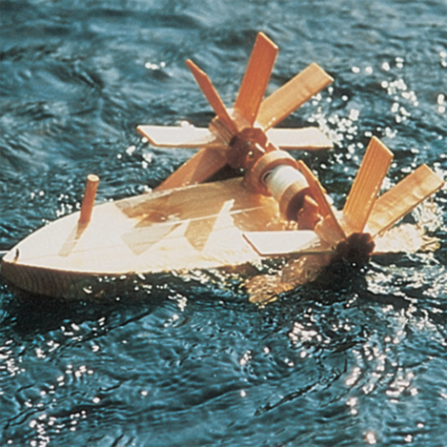 Wooden Trout Paddle Boat Kit - Image 5