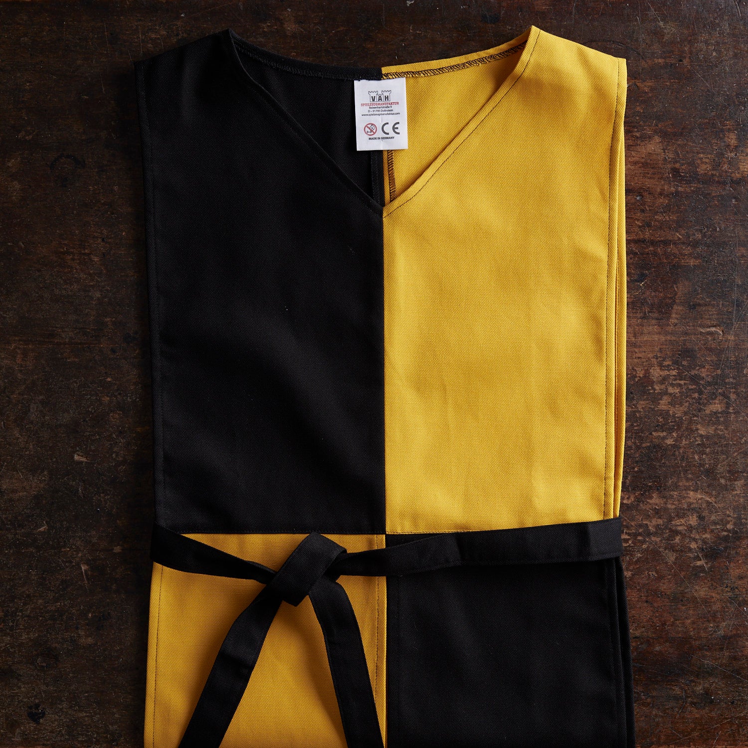 Cotton Norman Tunic - Black/Yellow - Image 5