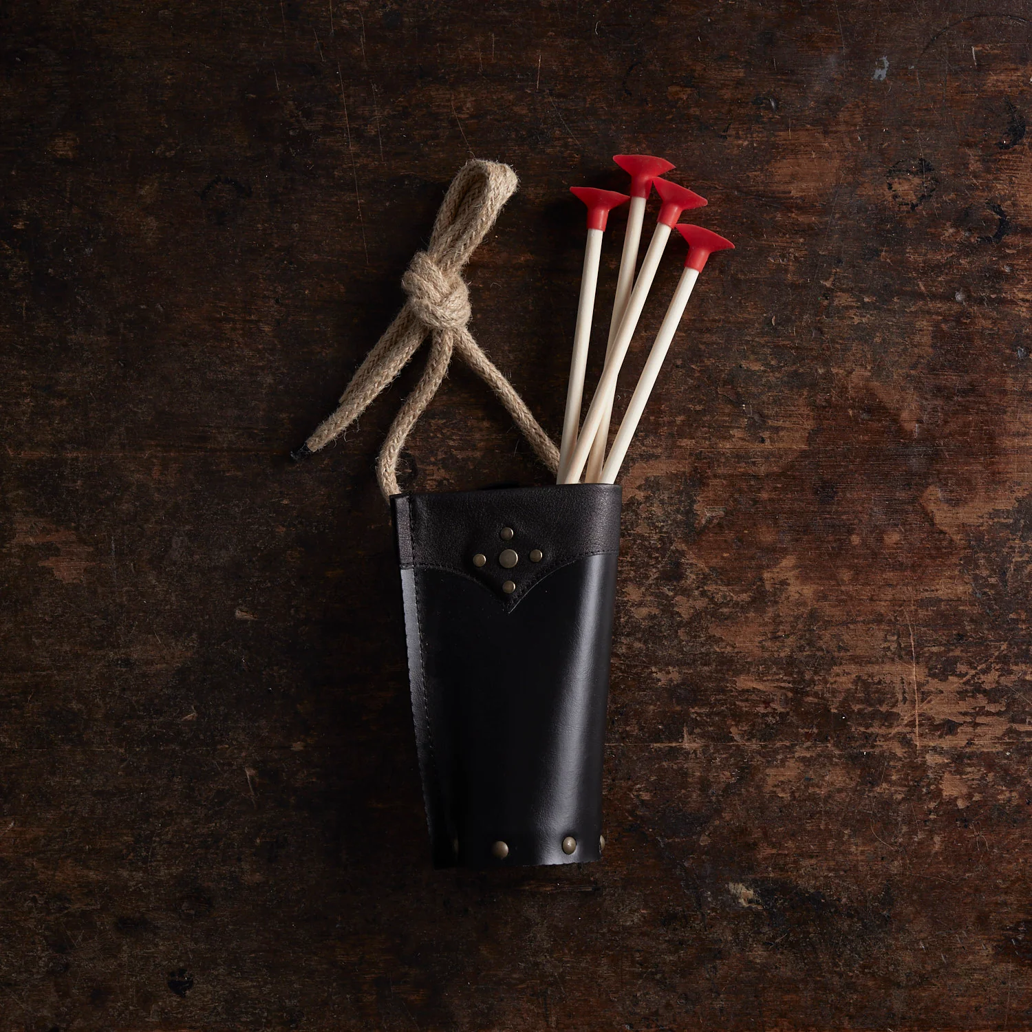 Leather Quiver for Safety Arrows - Image 5