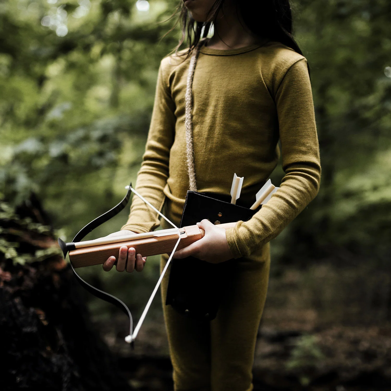 Wooden Arcuballista Crossbow with 3 Safety Arrows - Image 4