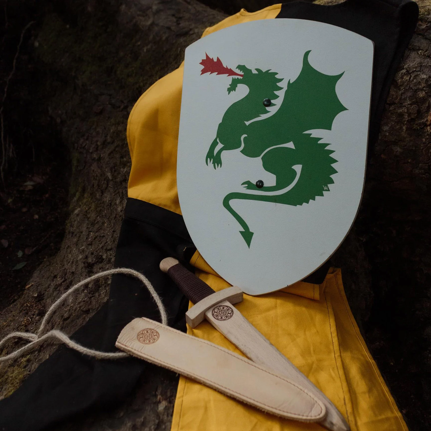 Wooden Viking Dagger & Leather Sheath - Image 10