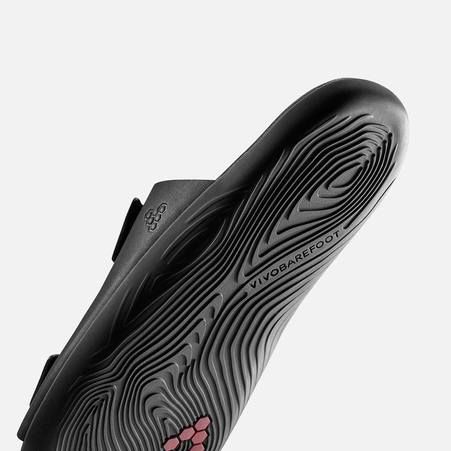 Women's Leather Sensus Yin Slides - Obsidian - Image 6