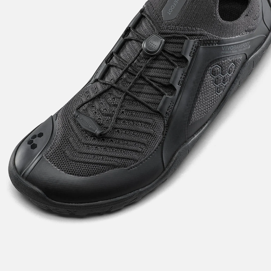 Women's Primus Trail Knit Trainers - Obsidian - Image 4