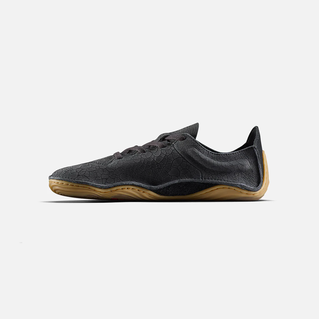 Women's Cracked Leather Sensus Shoes - Obsidian Cracked Leather - Image 5